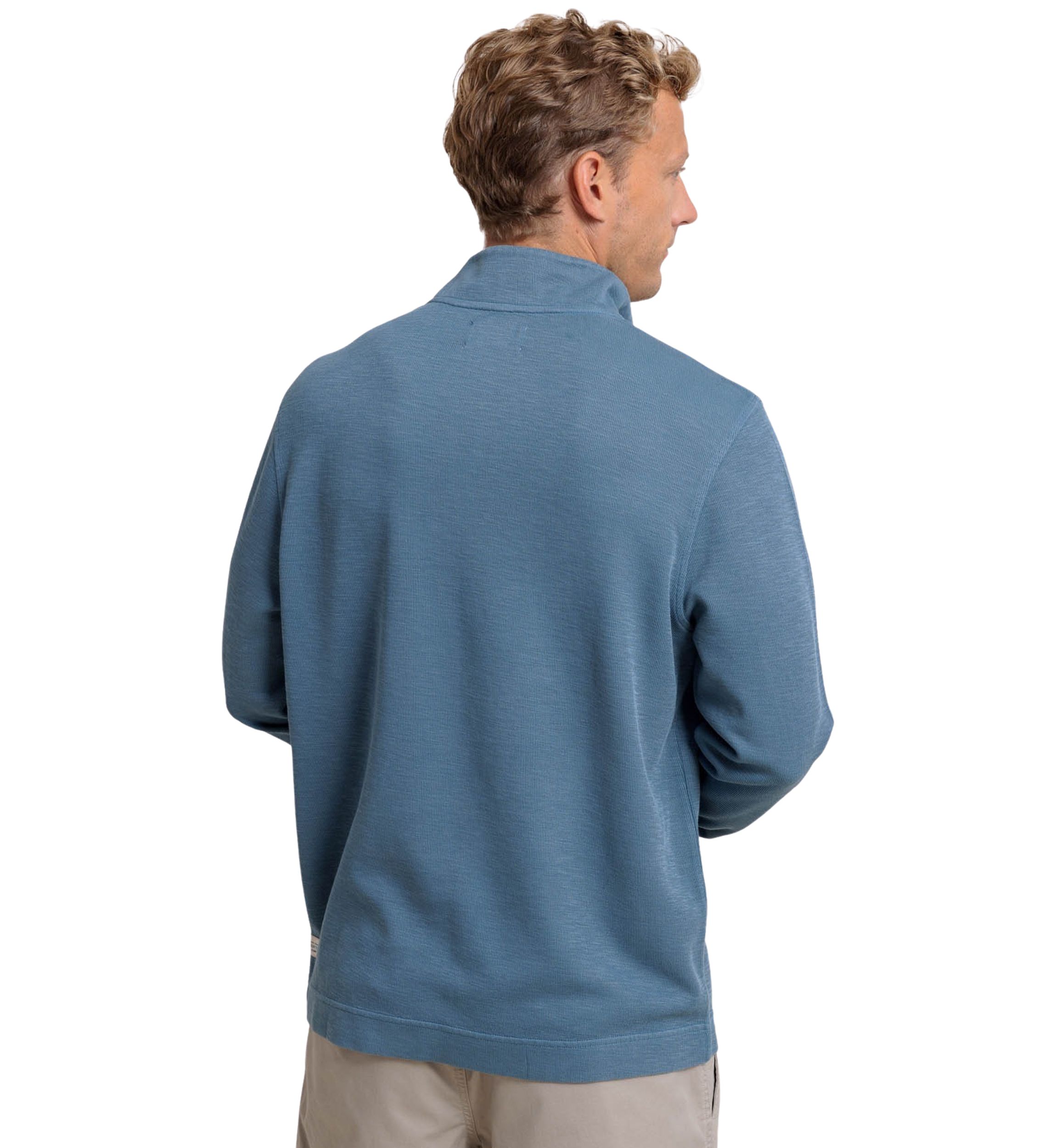 Mens Bay Berry Quarter Zip Pullover