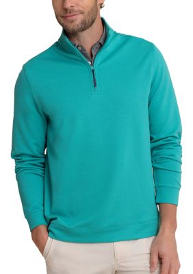 Southern Tide Men's Schooner Quarter Zip Pullover, 2XL