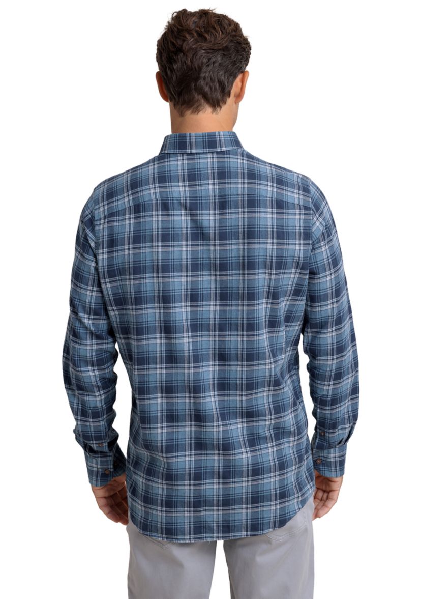 Mens Stillwater Plaid Sport Shirt 
