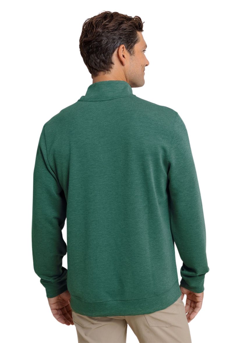 Mens Heather Interlock Pullover