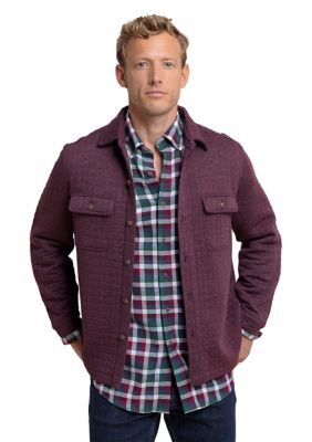 Southern Tide Men's Fairwood Quilted Knit Shacket, 2XL