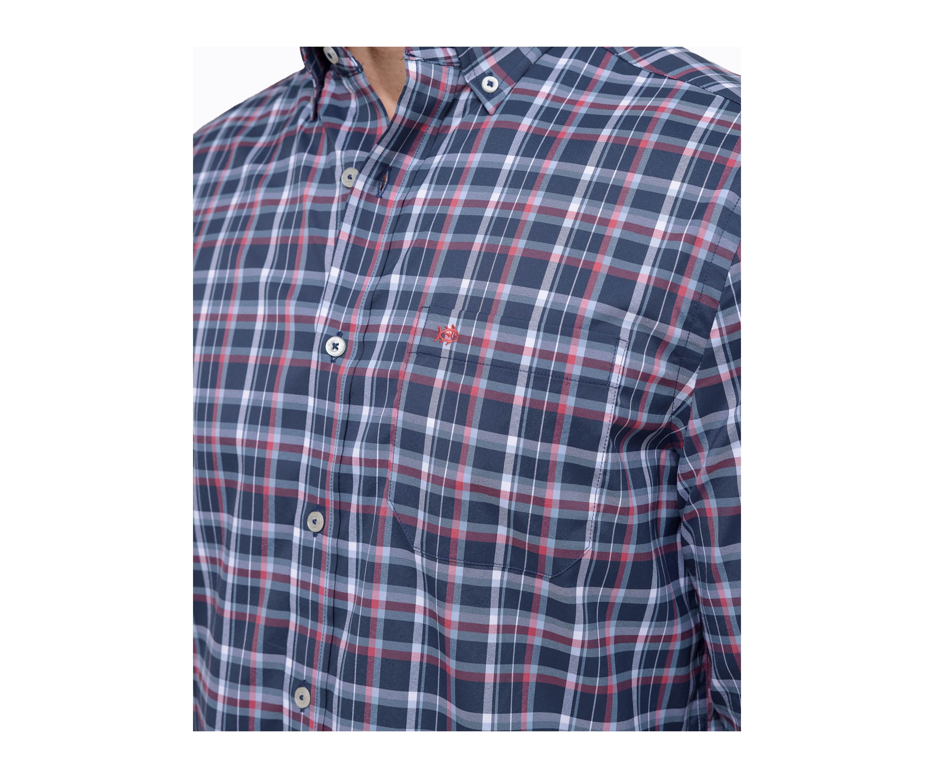 Mens Bellinger Plaid Intercoastal Shirt