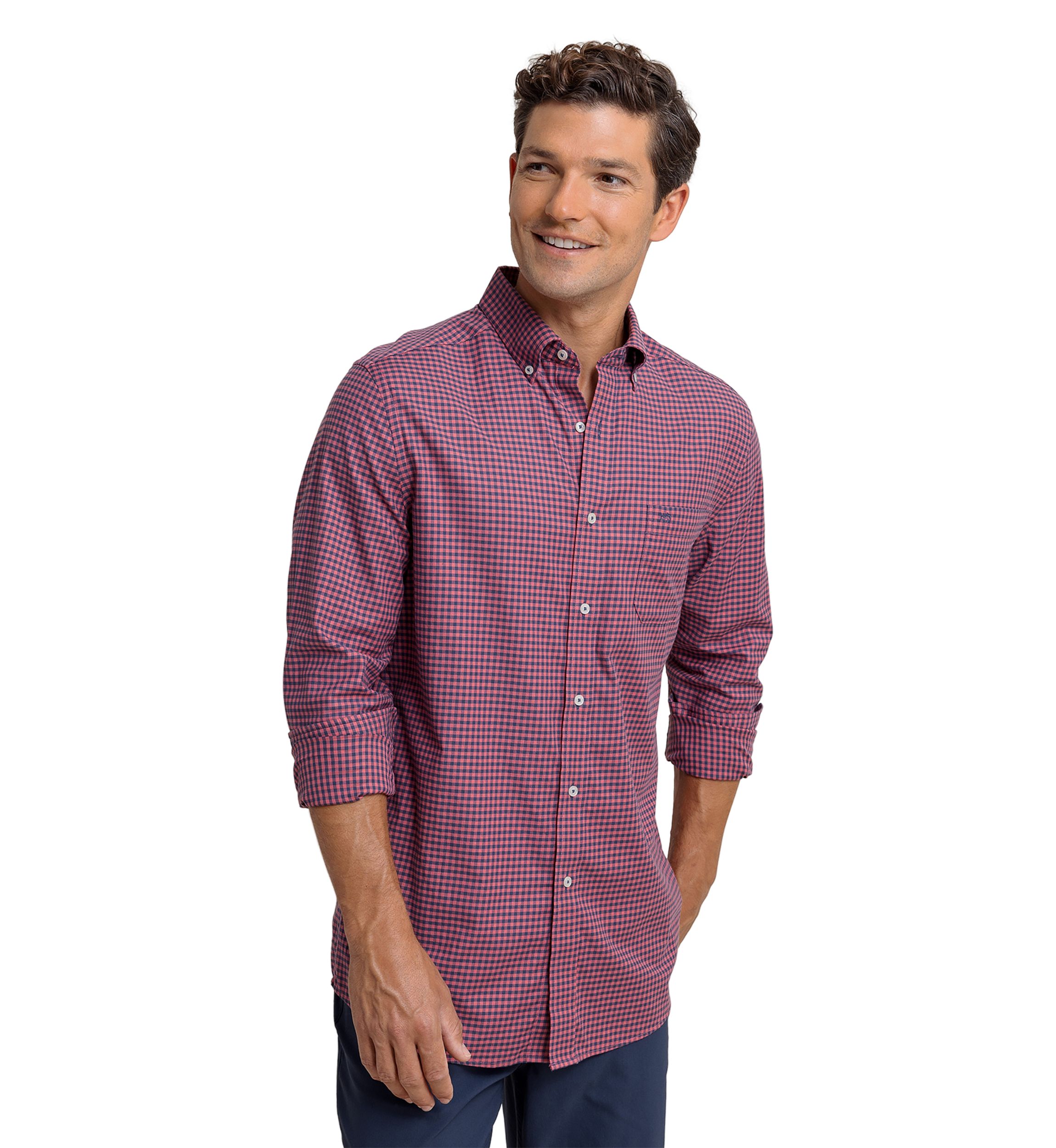 Mens Shemwood Plaid Skipjack Shirt