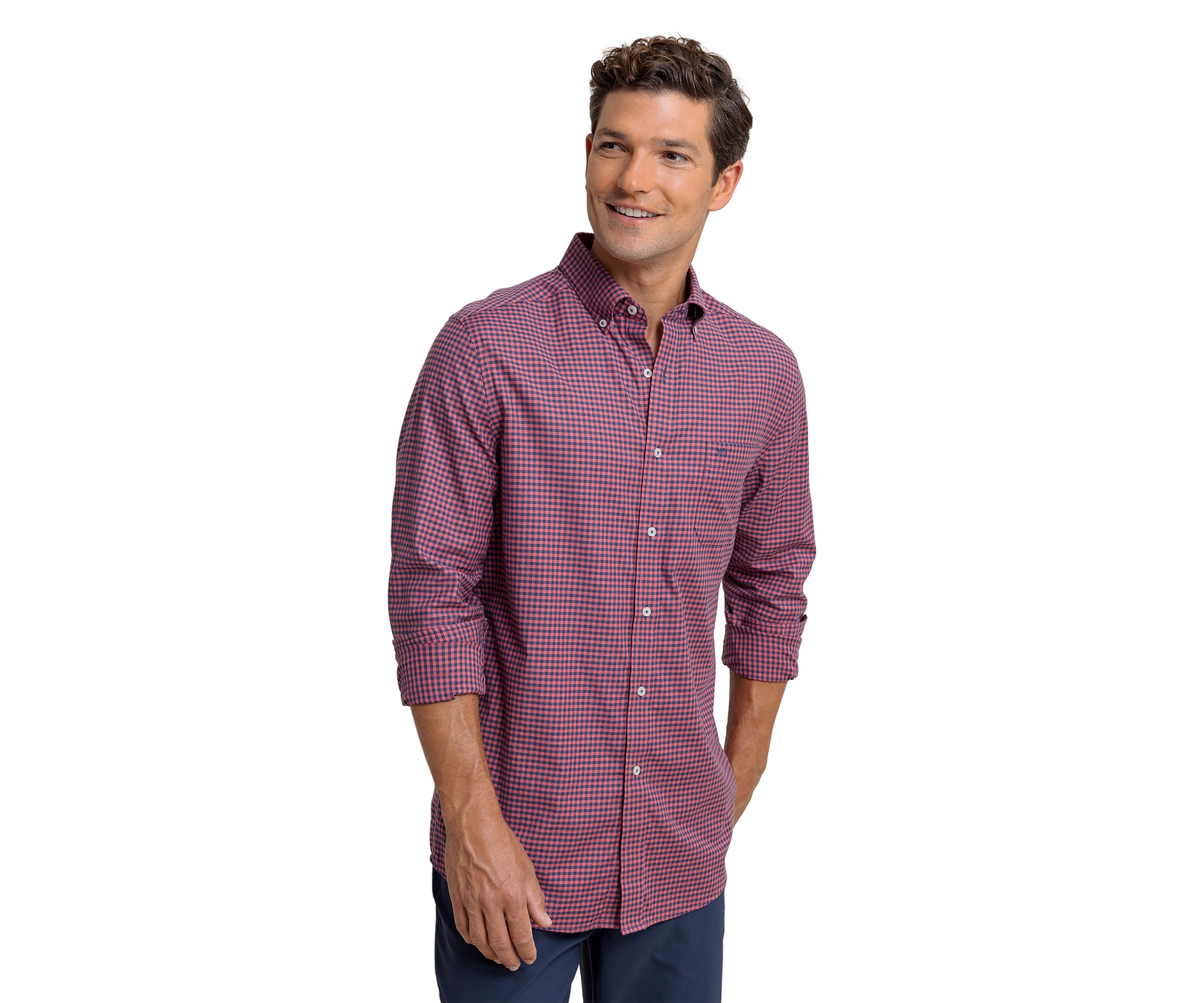 Mens Shemwood Plaid Skipjack Shirt