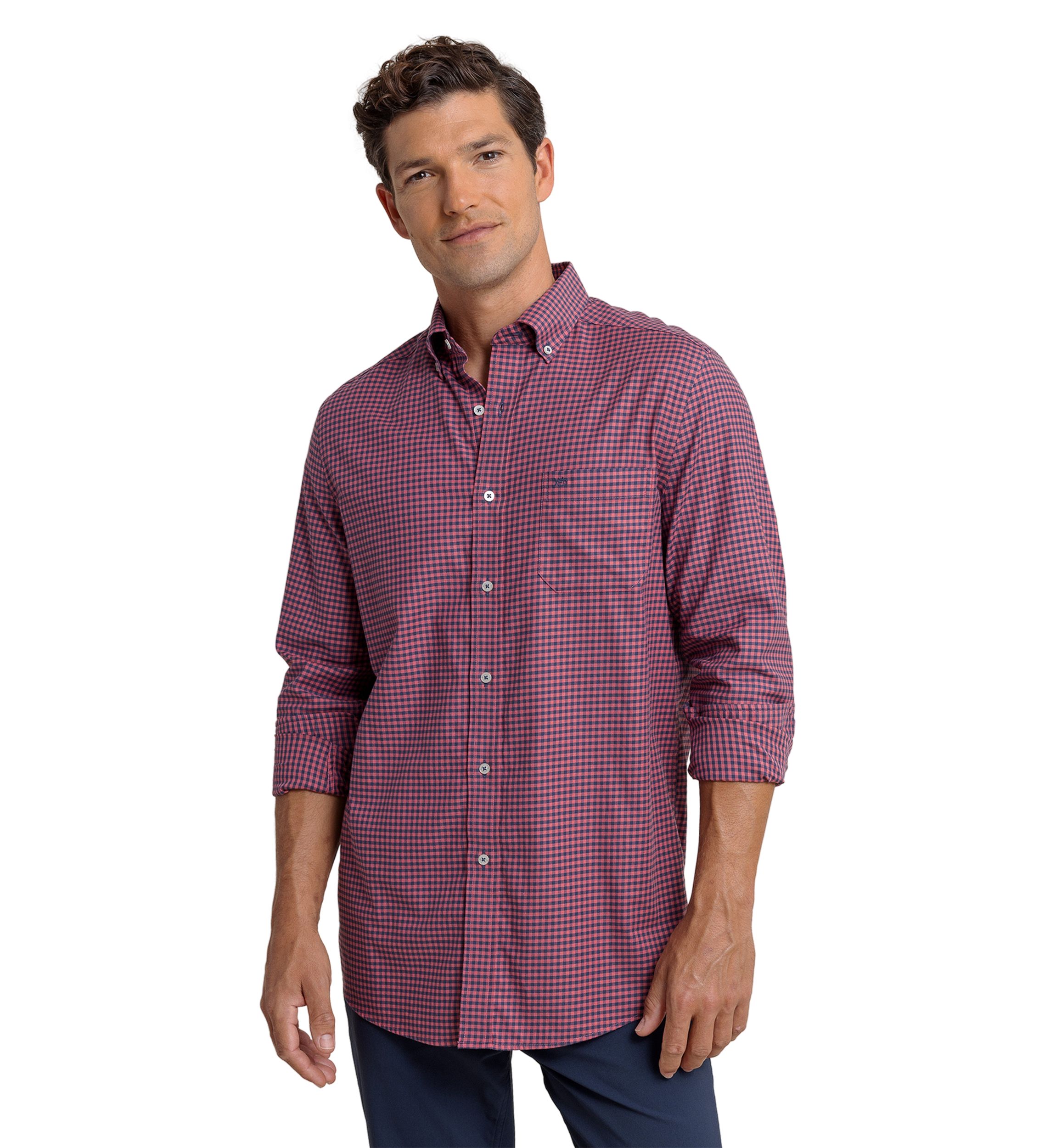 Mens Shemwood Plaid Skipjack Shirt