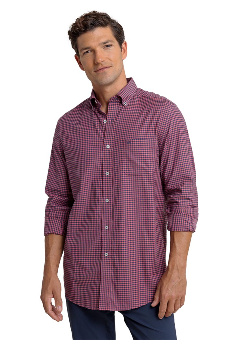 Mens Shemwood Plaid Skipjack Shirt