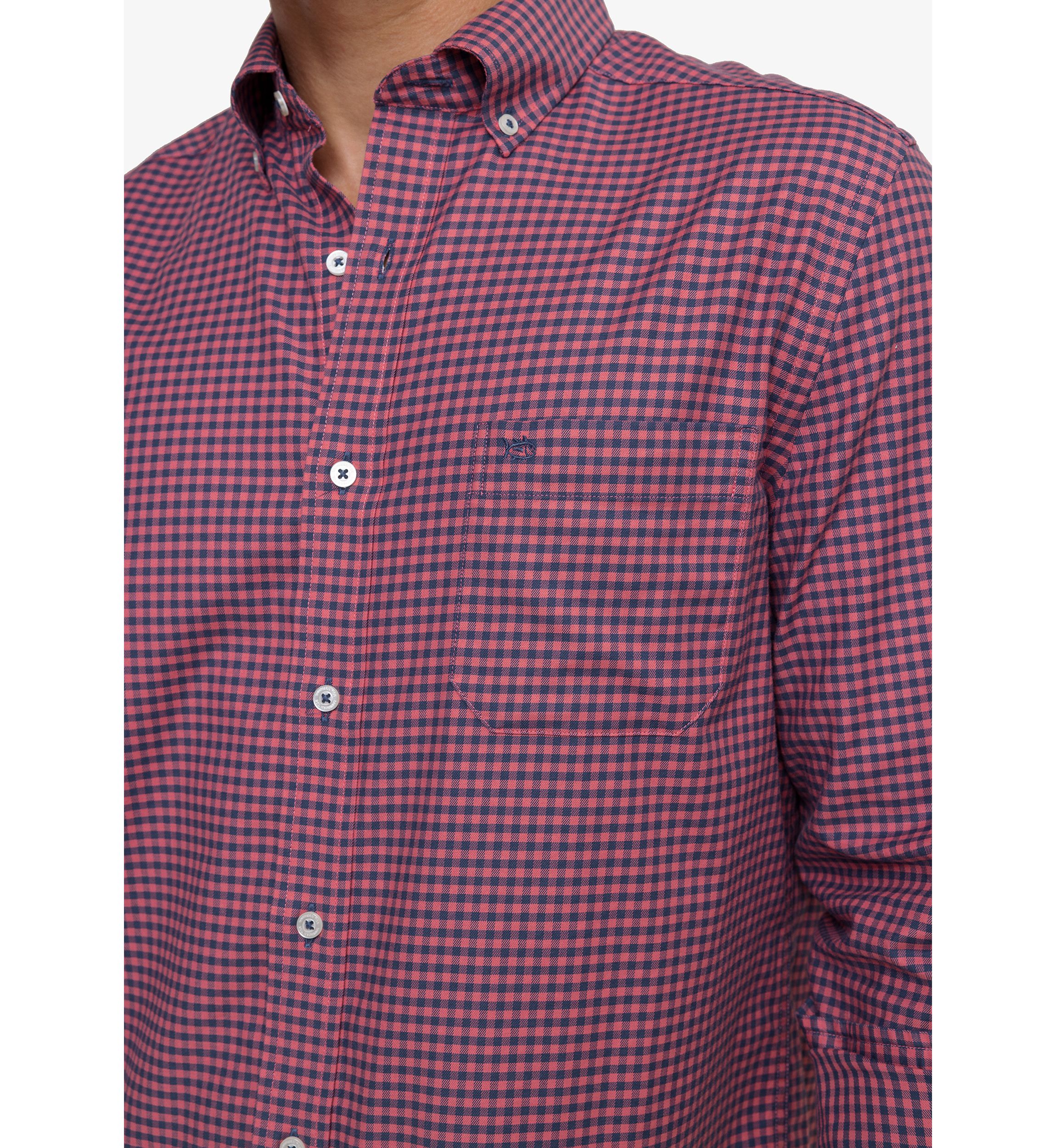 Mens Shemwood Plaid Skipjack Shirt