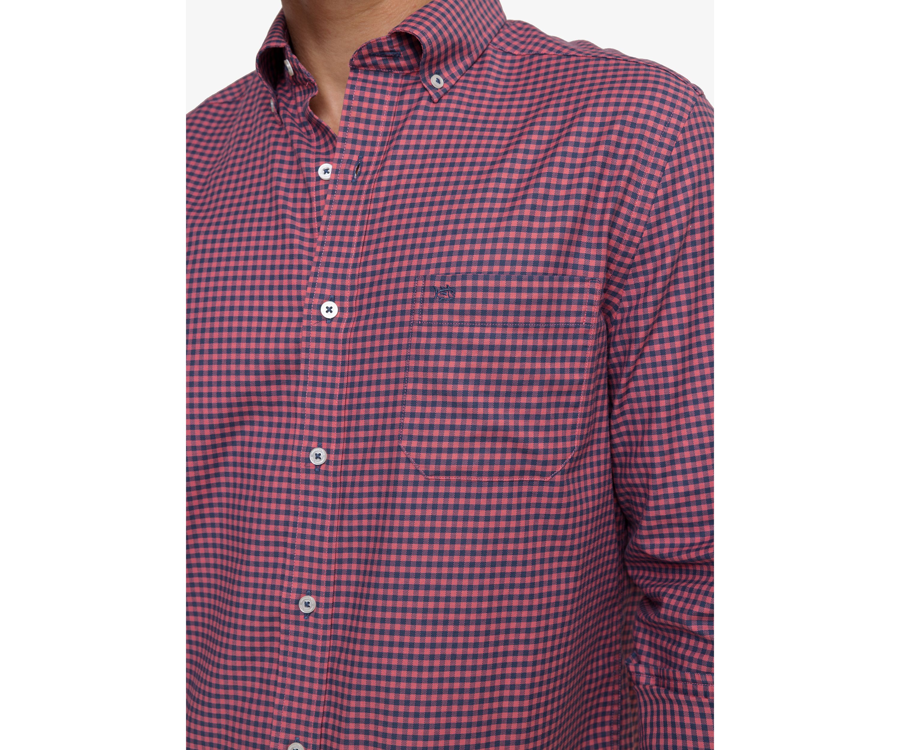 Mens Shemwood Plaid Skipjack Shirt