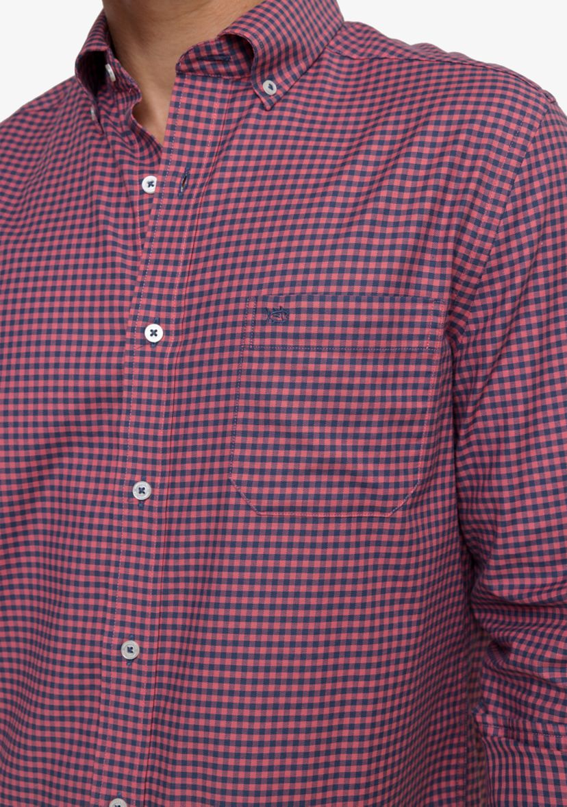 Mens Shemwood Plaid Skipjack Shirt