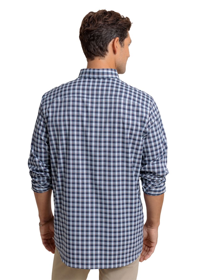 Mens Collecton Plaid Intercoast Shirt