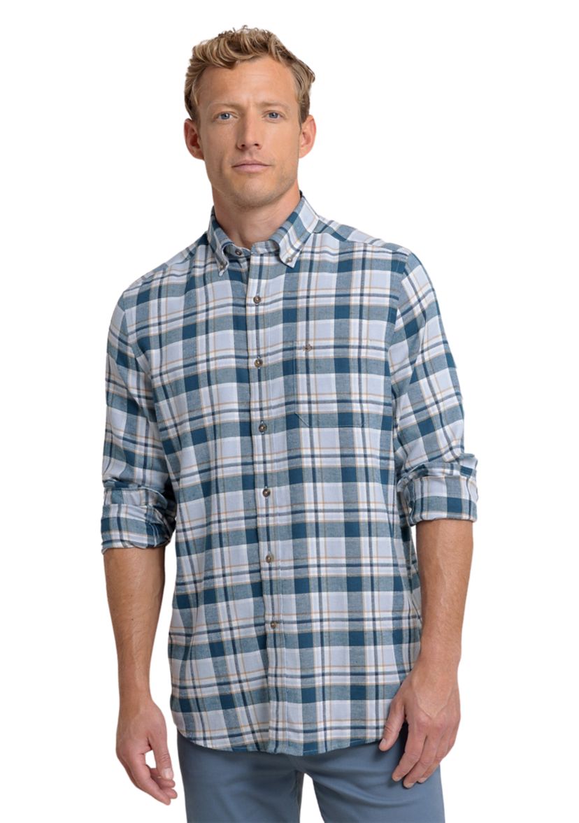 Mens Sweetgrass Plaid Shirt