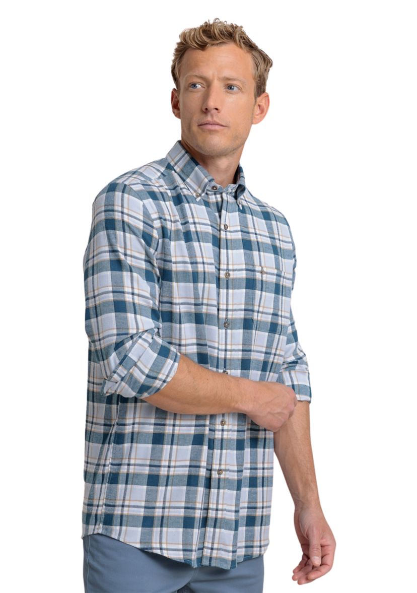 Mens Sweetgrass Plaid Shirt