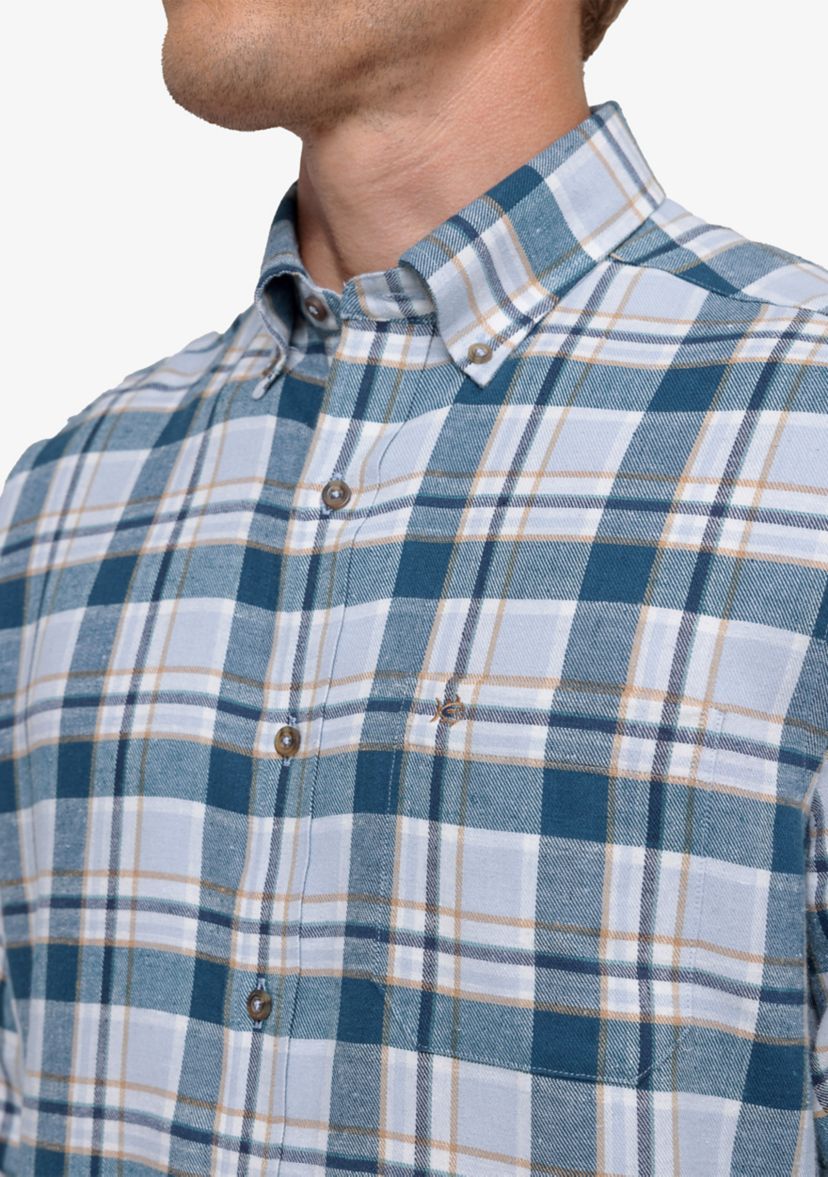 Mens Sweetgrass Plaid Shirt