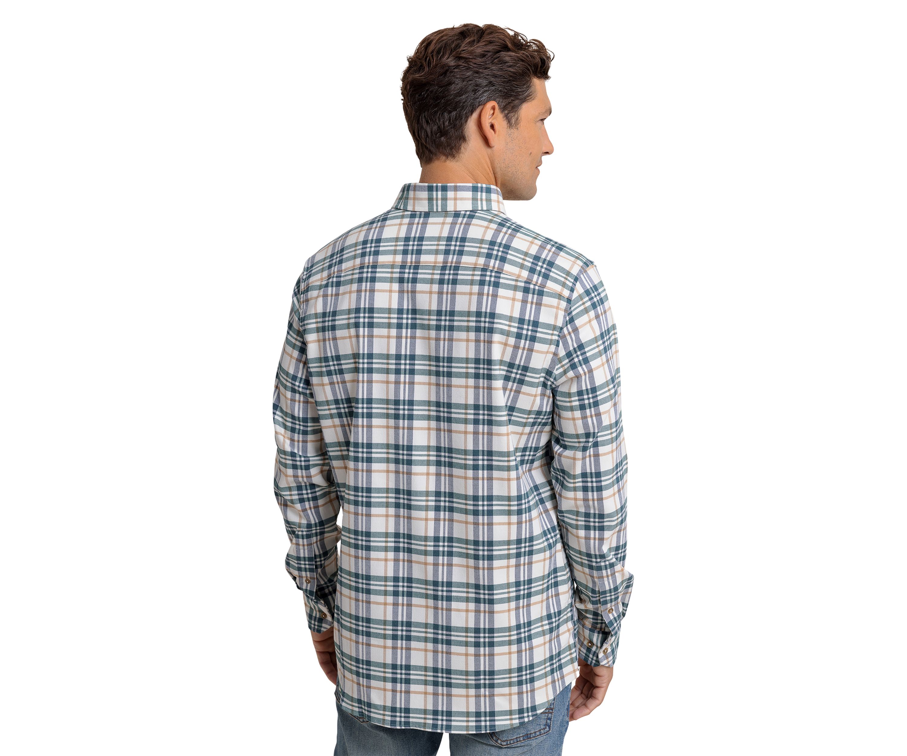 Mens Sandbridge Plaid Flannel Shirt