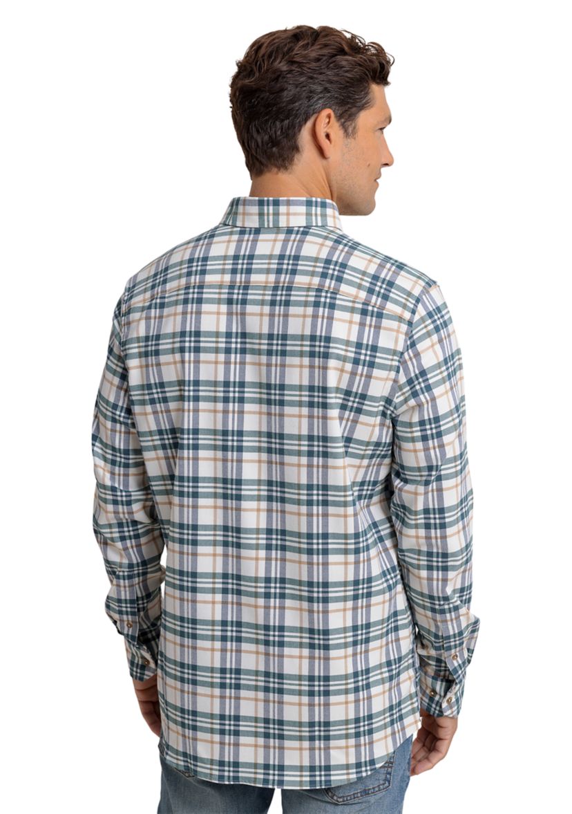 Mens Sandbridge Plaid Flannel Shirt