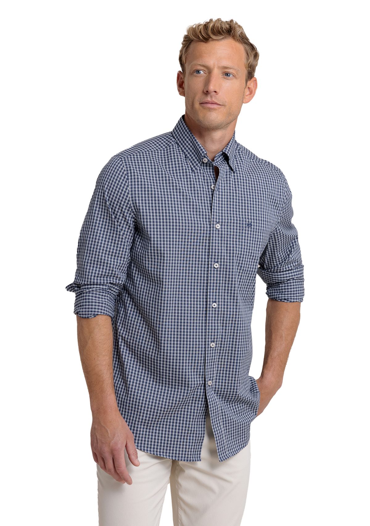 Plaid Charleston Button Up Shirt 