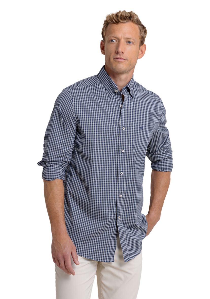 Plaid Charleston Button Up Shirt 