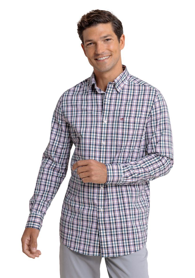 Plaid Charleston Button Up Shirt 