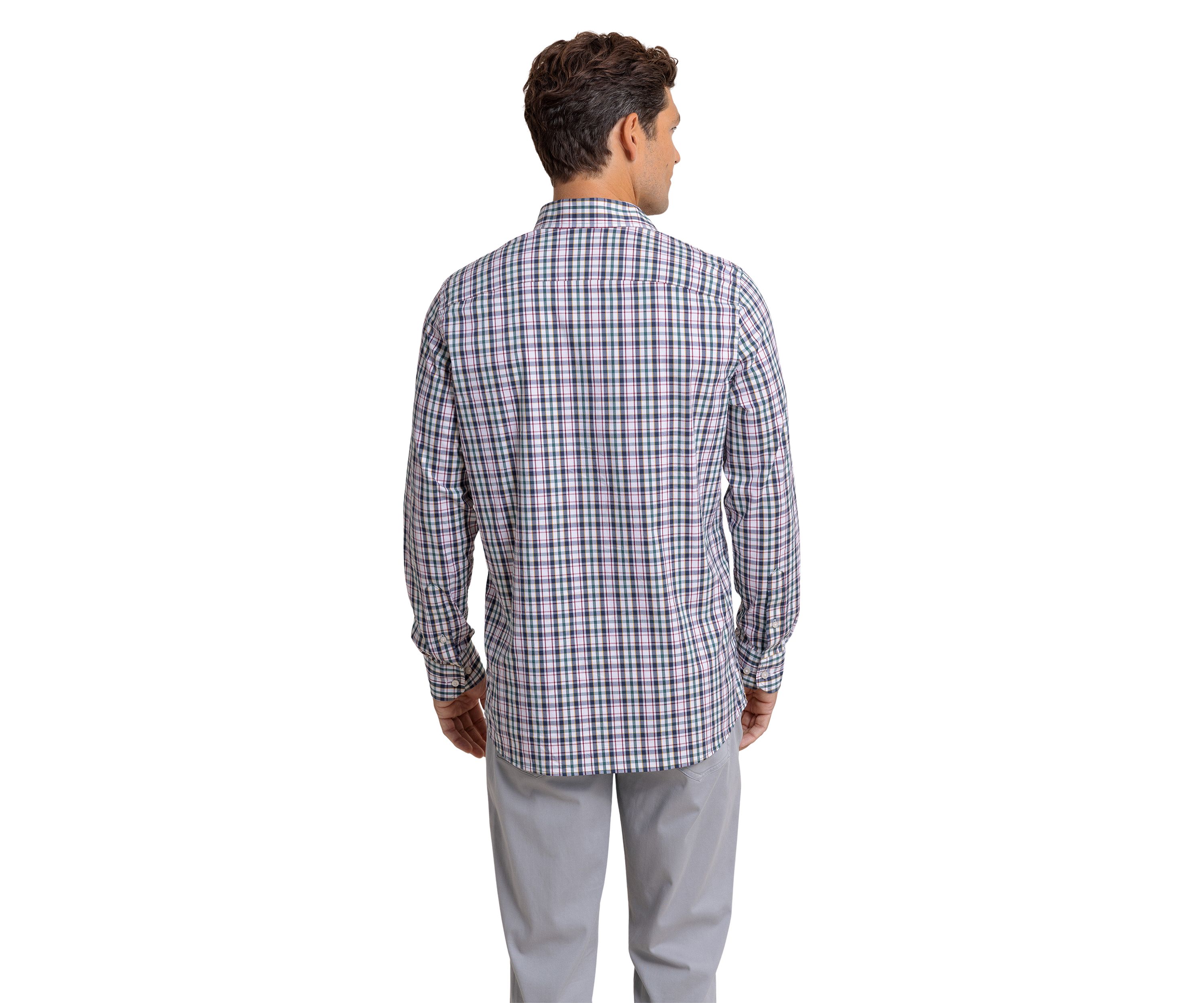 Plaid Charleston Button Up Shirt 