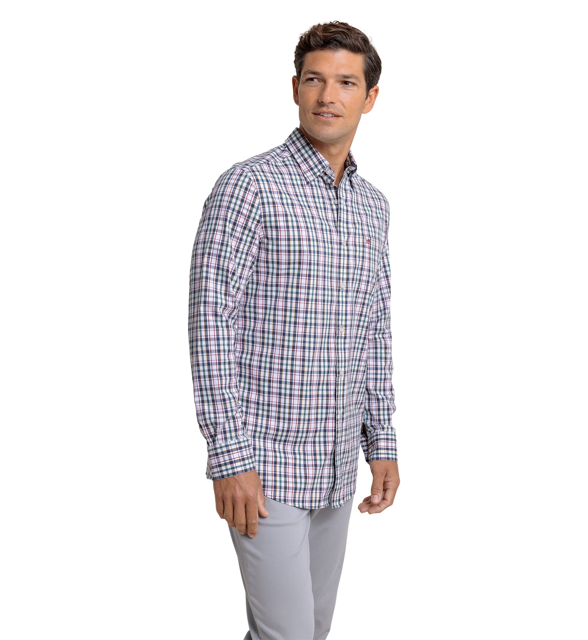 Plaid Charleston Button Up Shirt 
