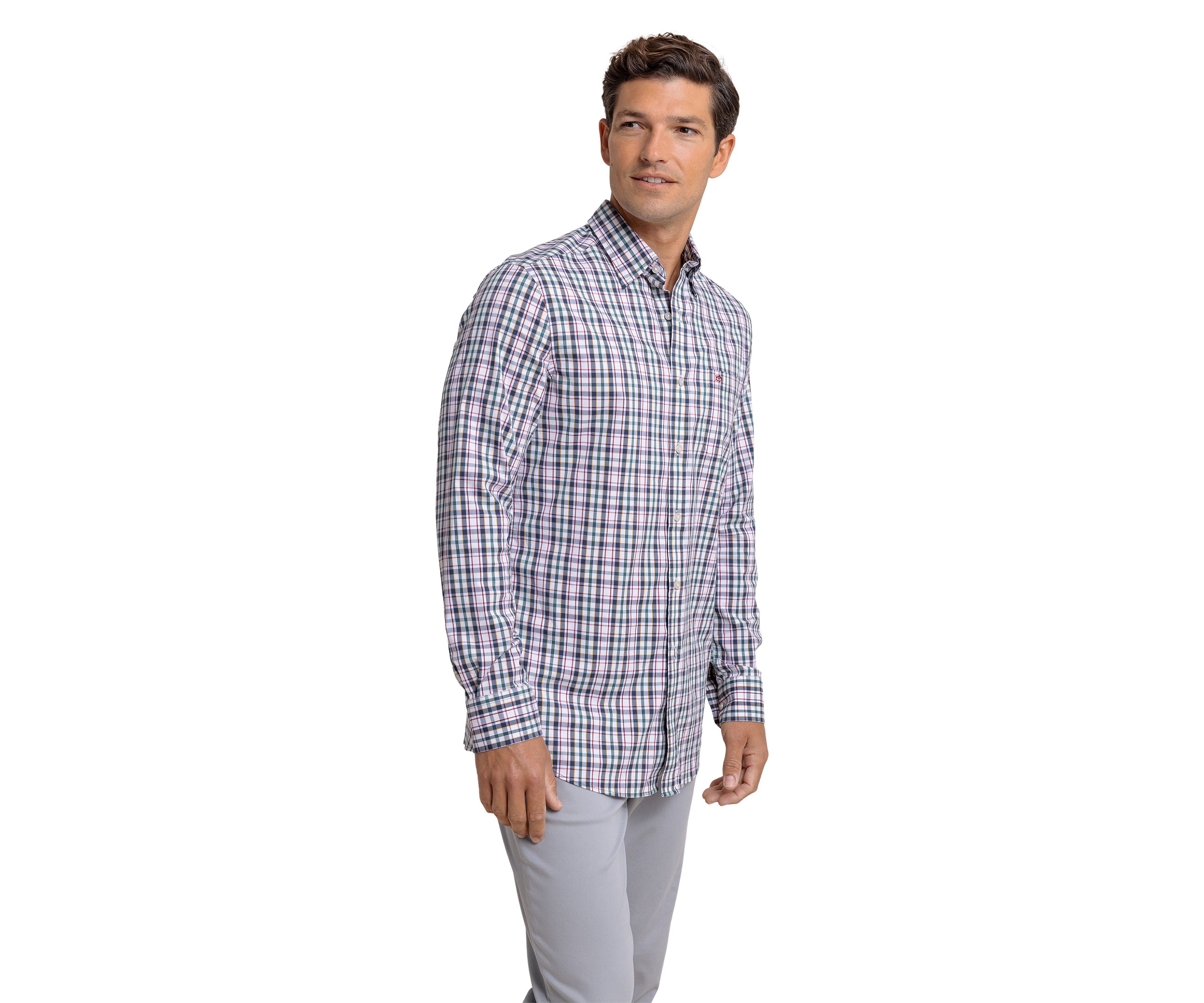 Plaid Charleston Button Up Shirt 