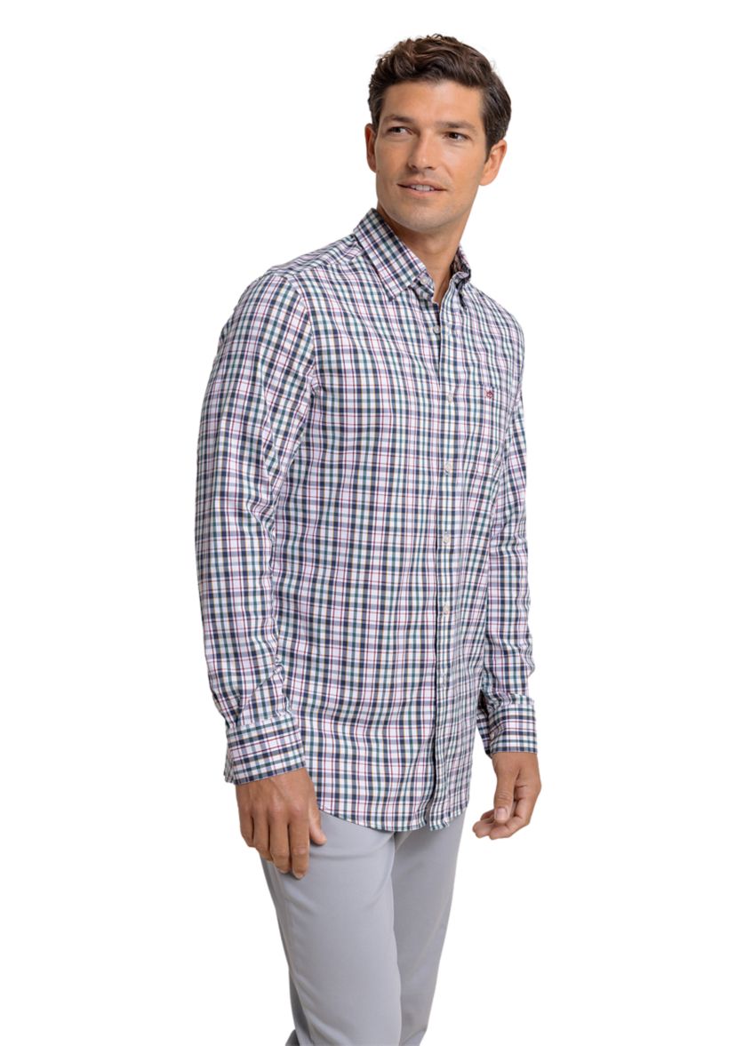 Plaid Charleston Button Up Shirt 