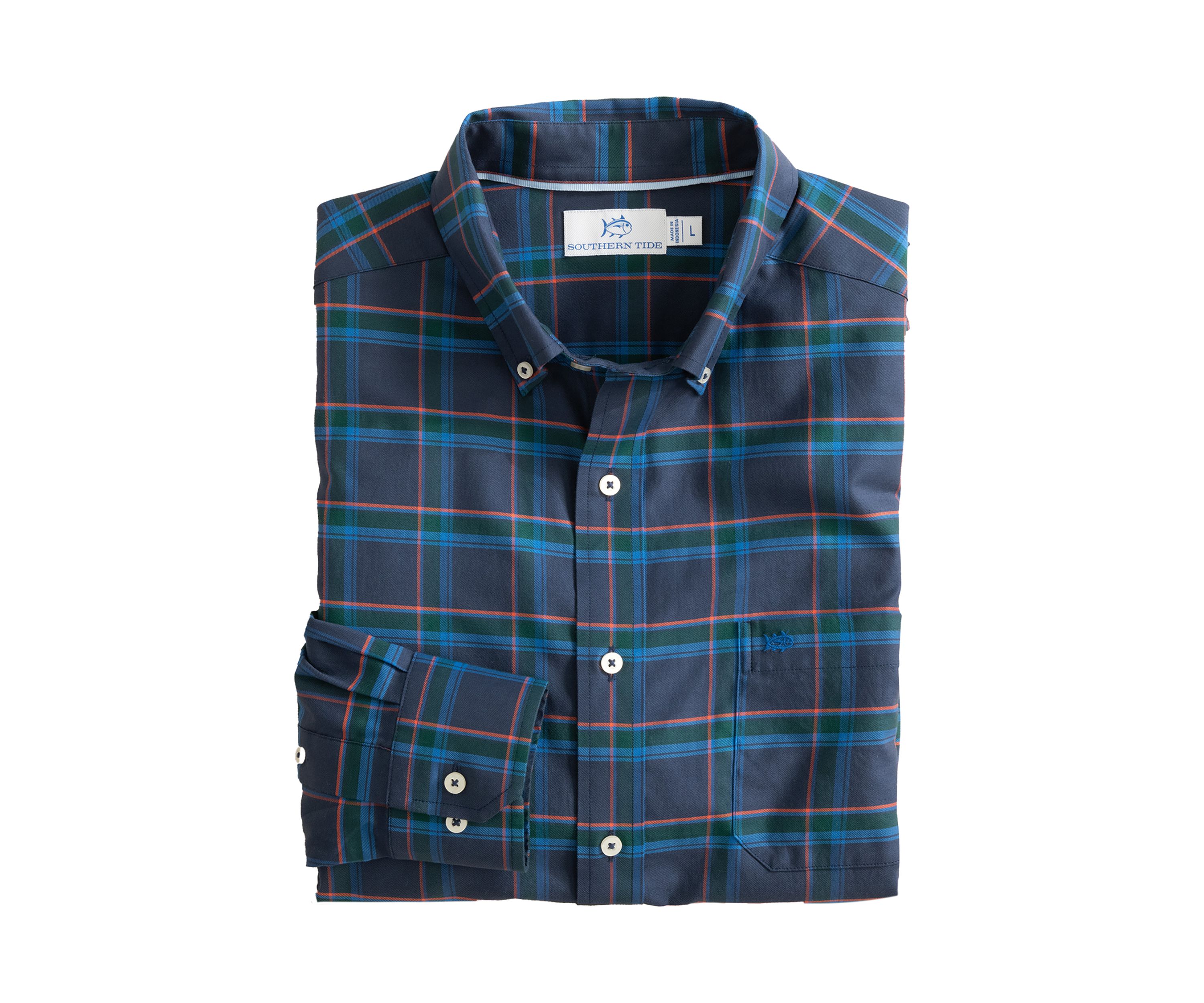 Mens Jekyll Plaid Sport Shirt 