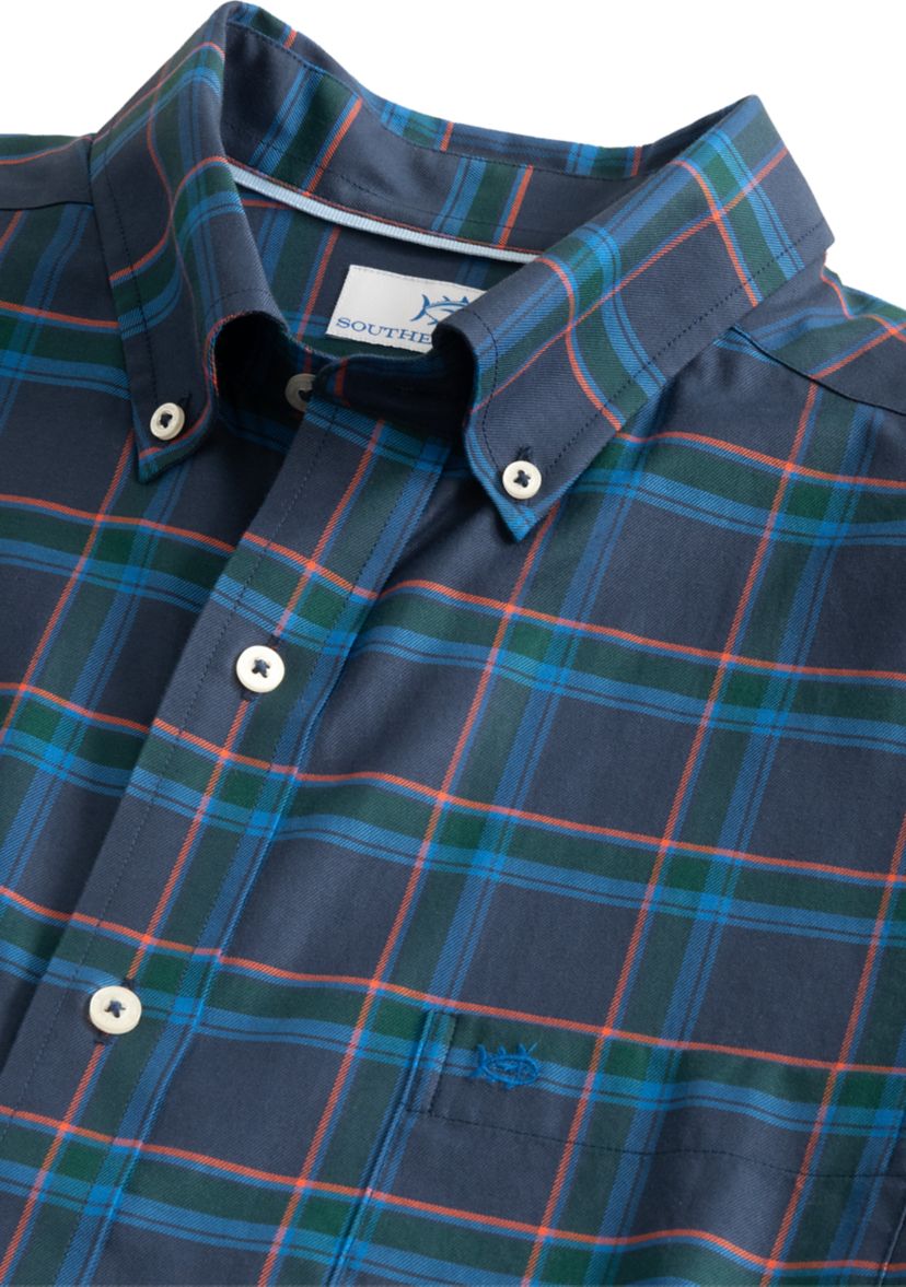 Mens Jekyll Plaid Sport Shirt 