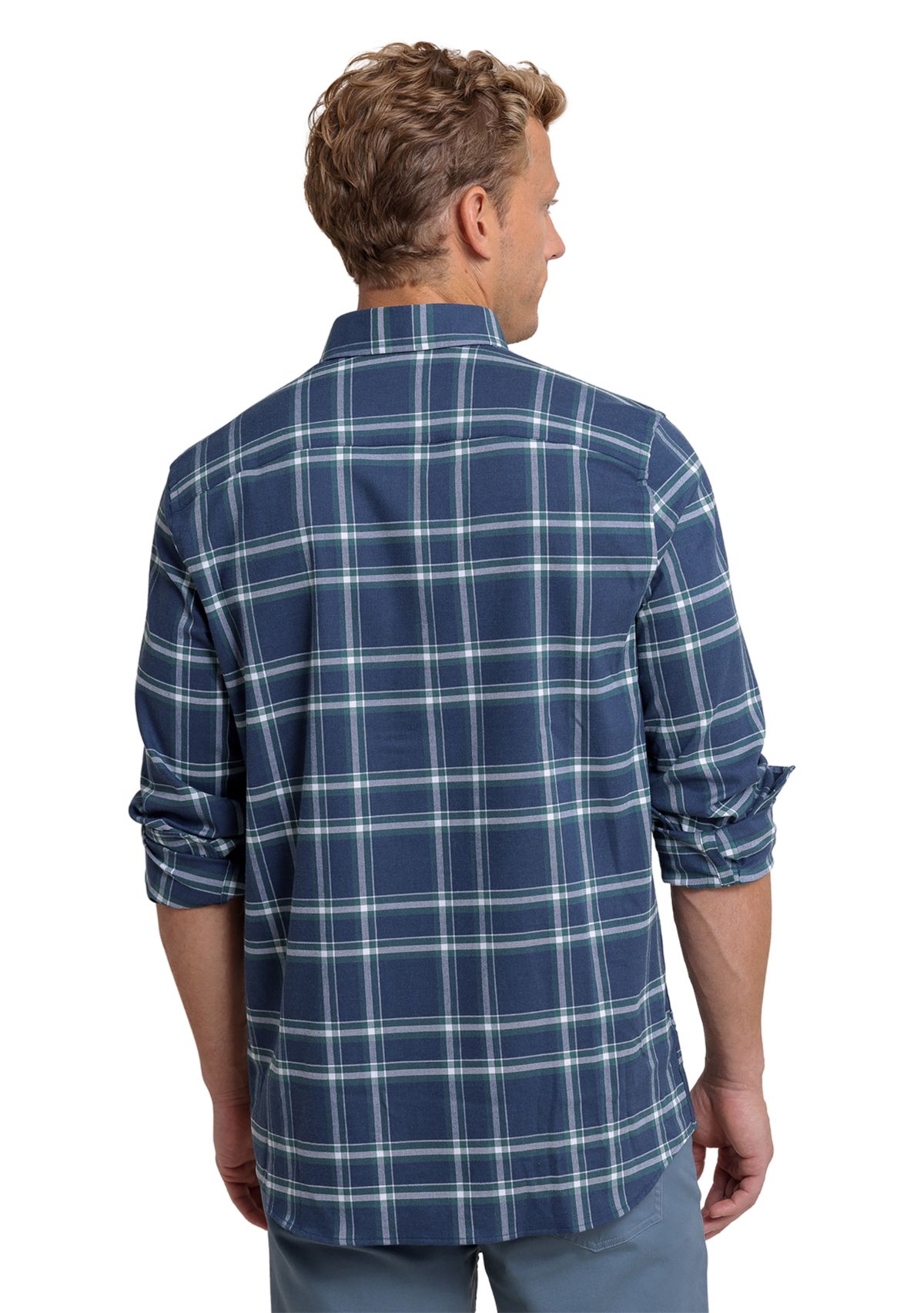 Mens Heron Plaid Flannel Shirt