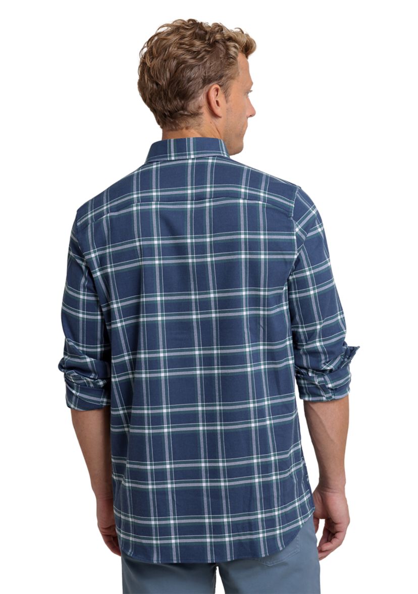 Mens Heron Plaid Flannel Shirt