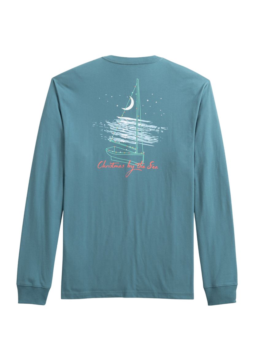 Holiday Beached Long Sleeve Graphic T-Shirt