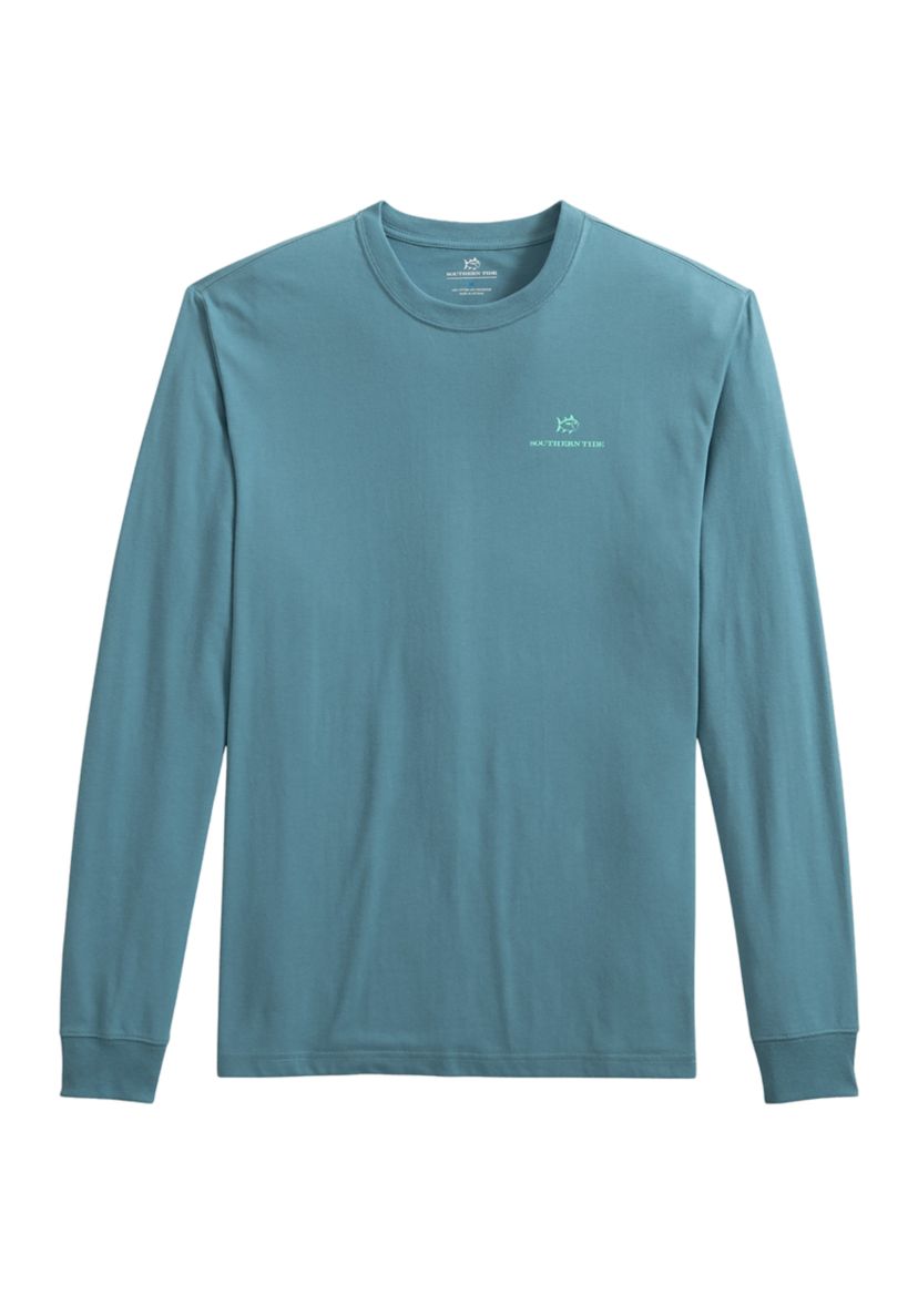 Holiday Beached Long Sleeve Graphic T-Shirt