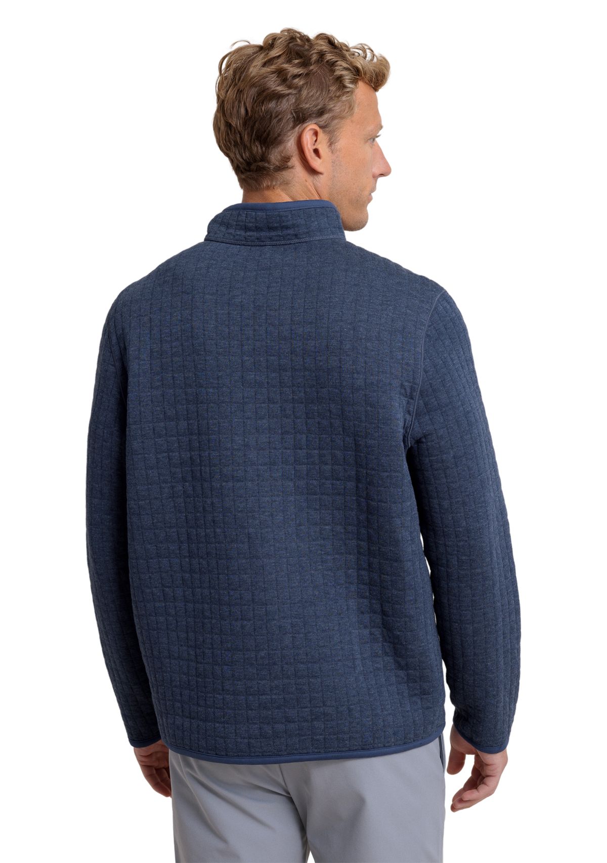 Mens Fairwood Reversible 1/4 Zip Pullover