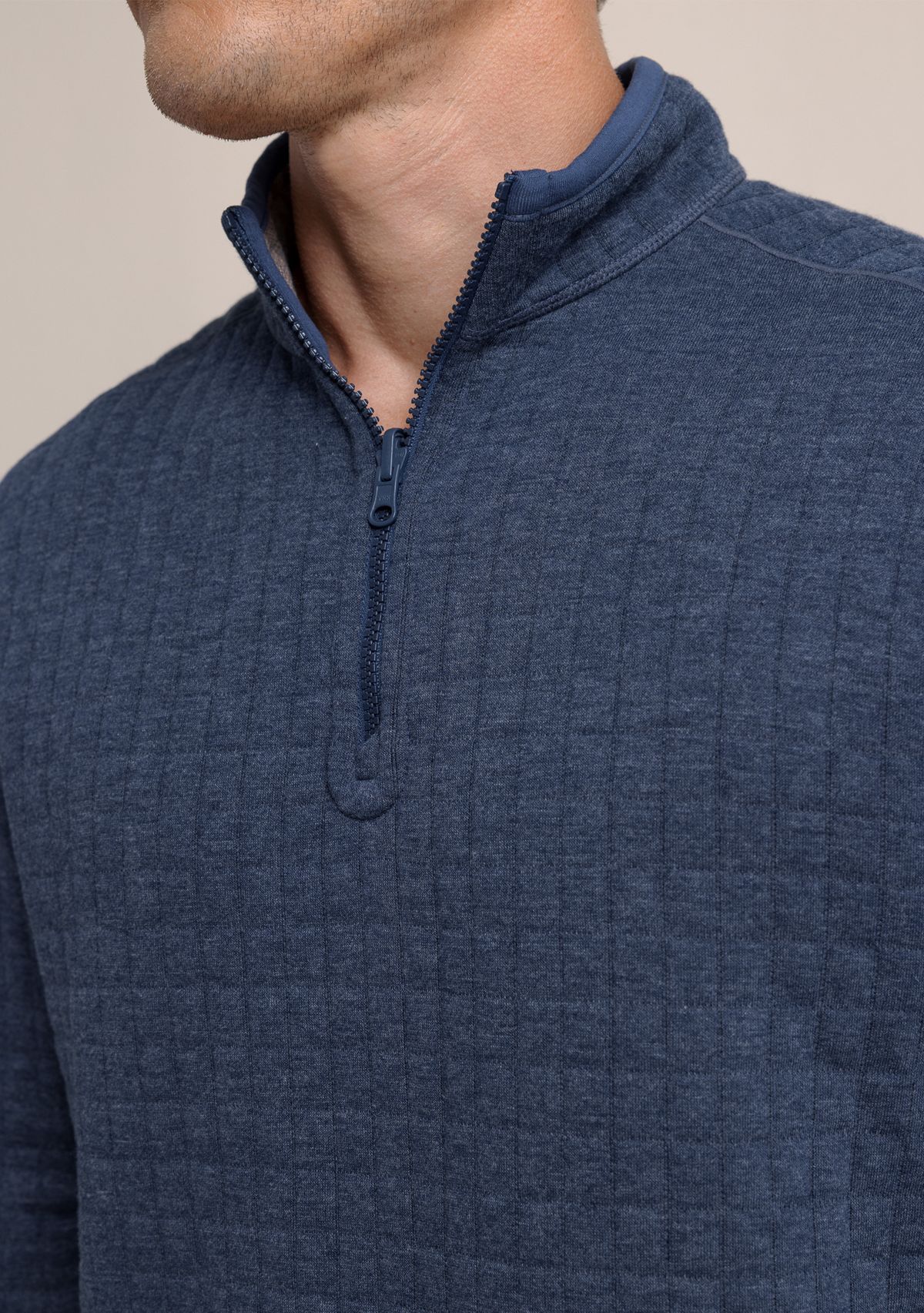 Mens Fairwood Reversible 1/4 Zip Pullover