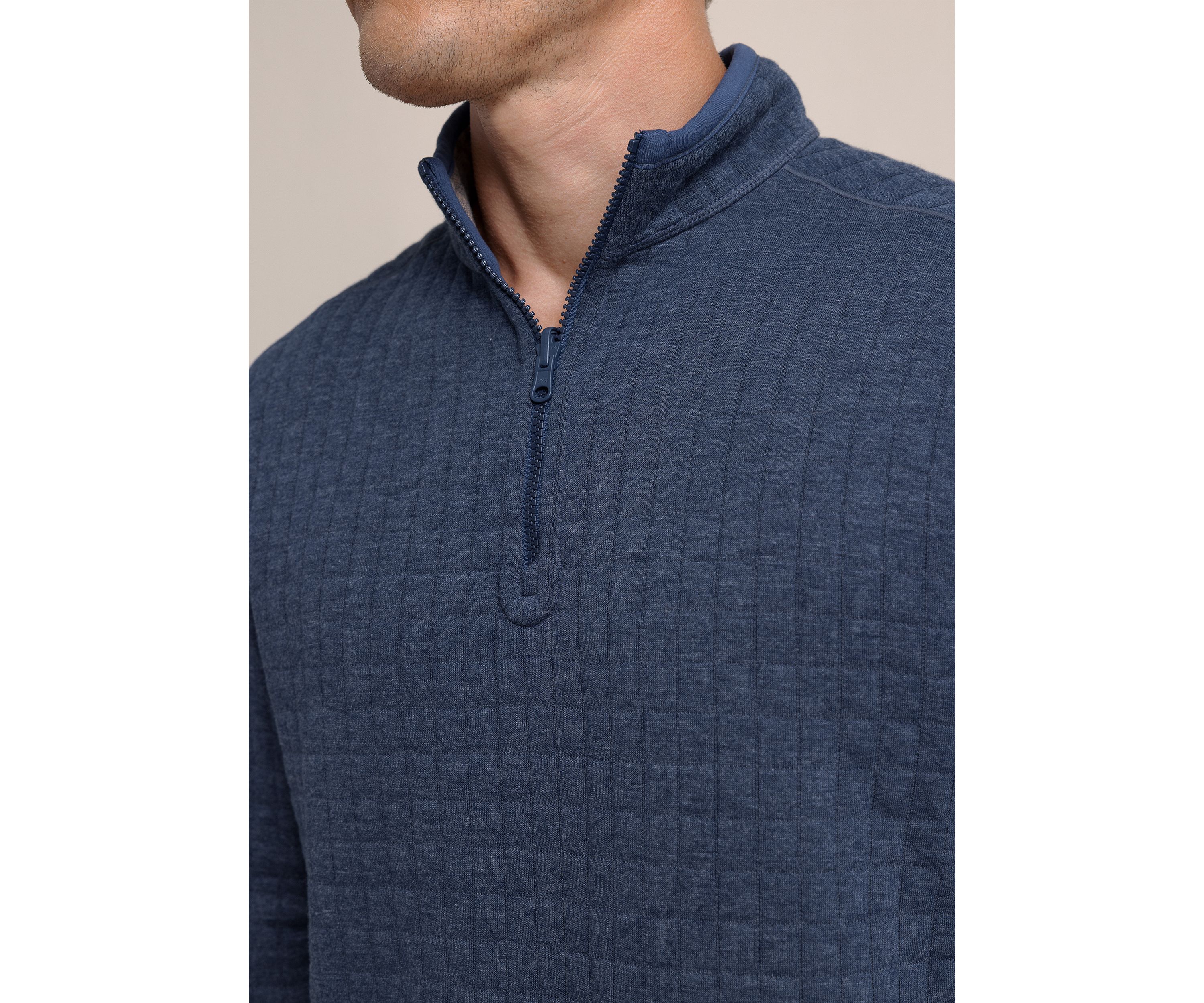 Mens Fairwood Reversible 1/4 Zip Pullover