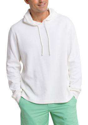 Southern Tide Men's Bay View Hoodie, White, 2XL
