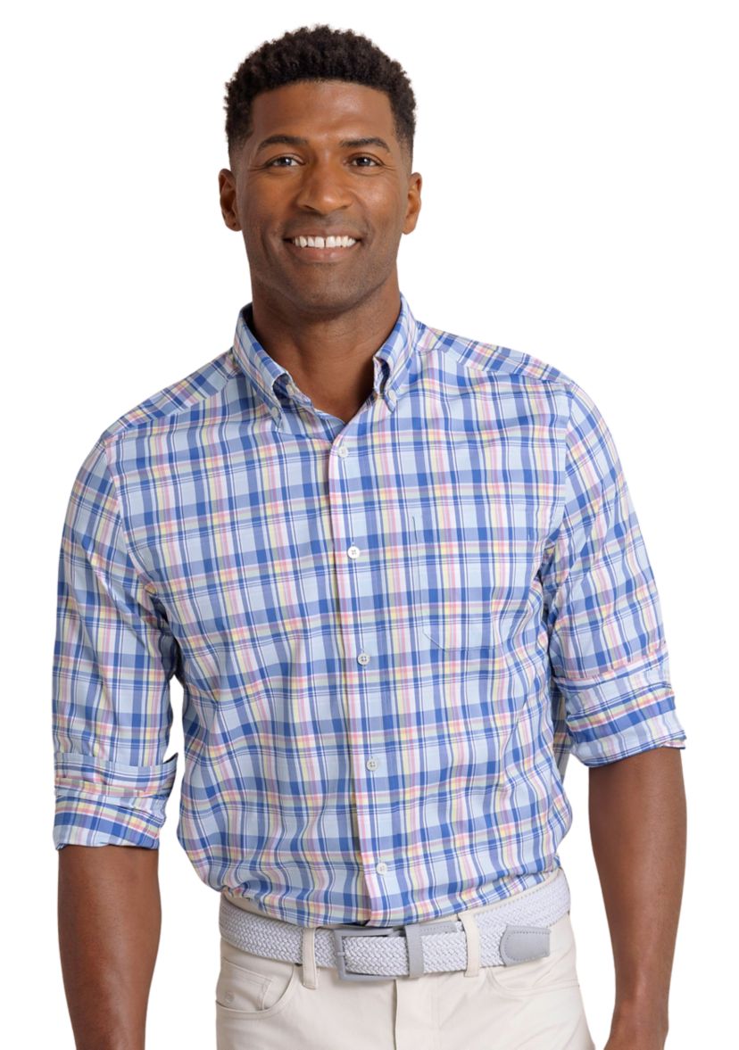 Mens Charleston Brrr Intercoastal Button Down Shirt