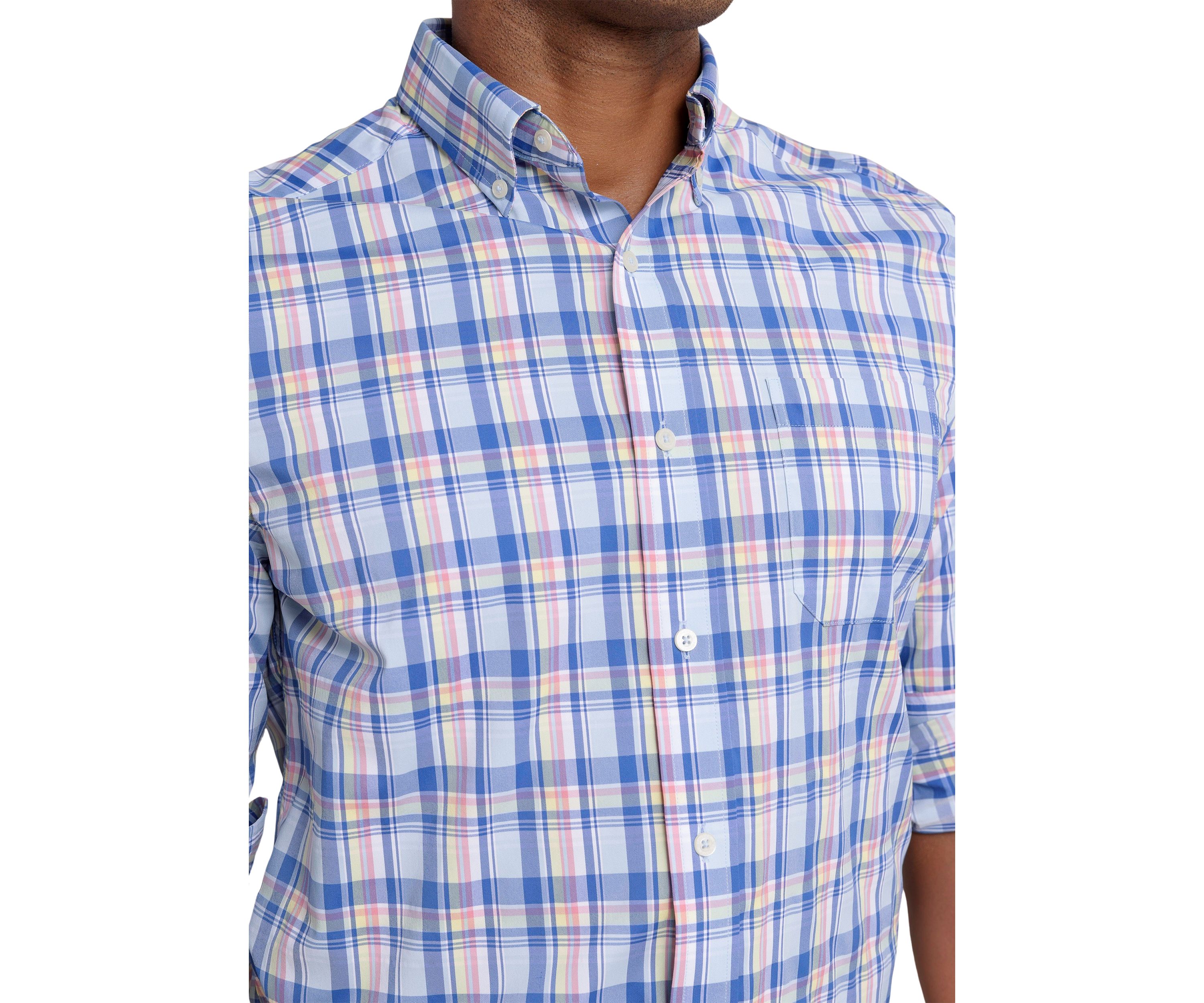 Mens Charleston Brrr Intercoastal Button Down Shirt