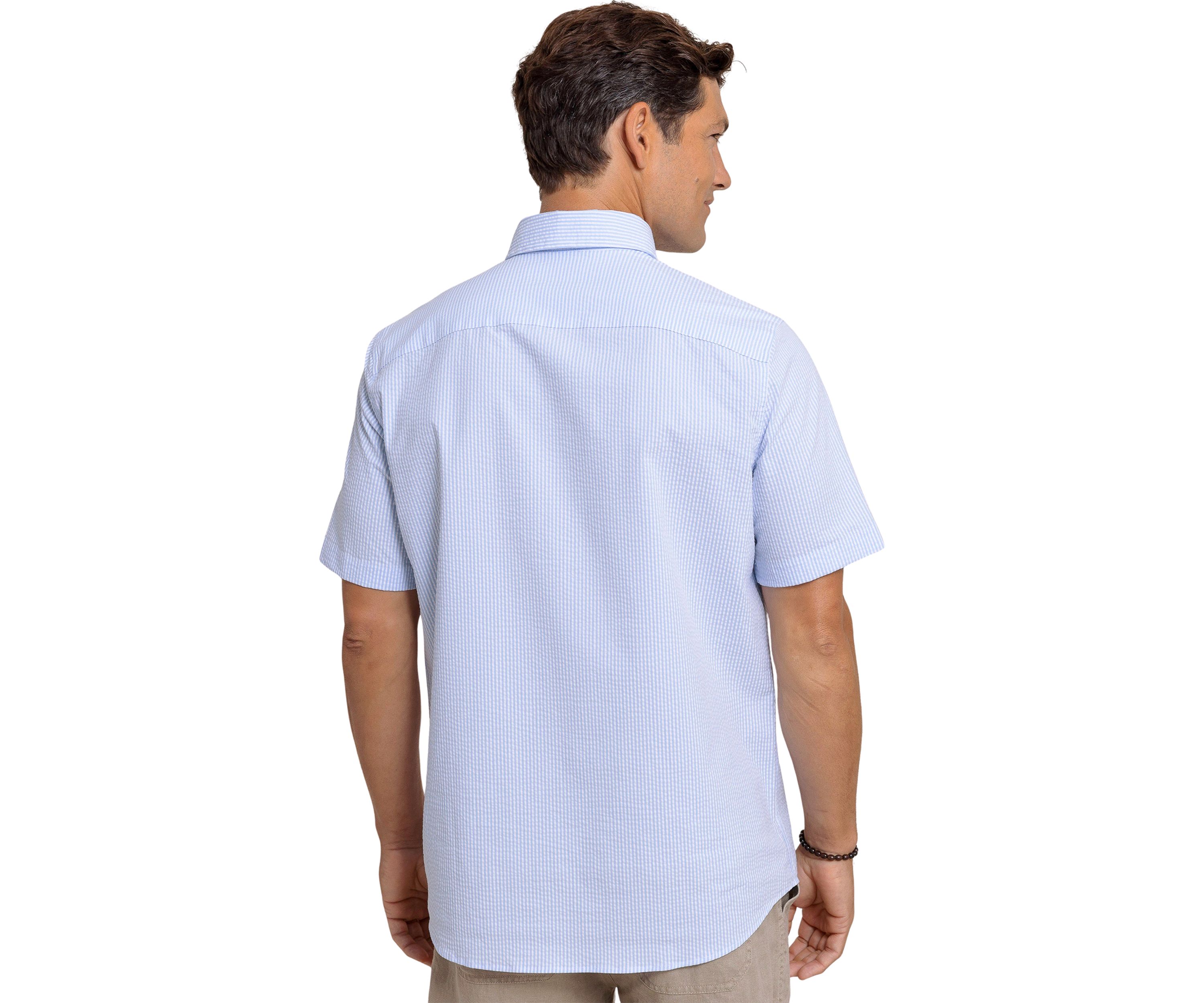 Folly Field Stripe Seersucker Shirt