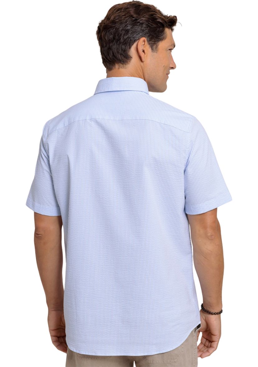 Folly Field Stripe Seersucker Shirt