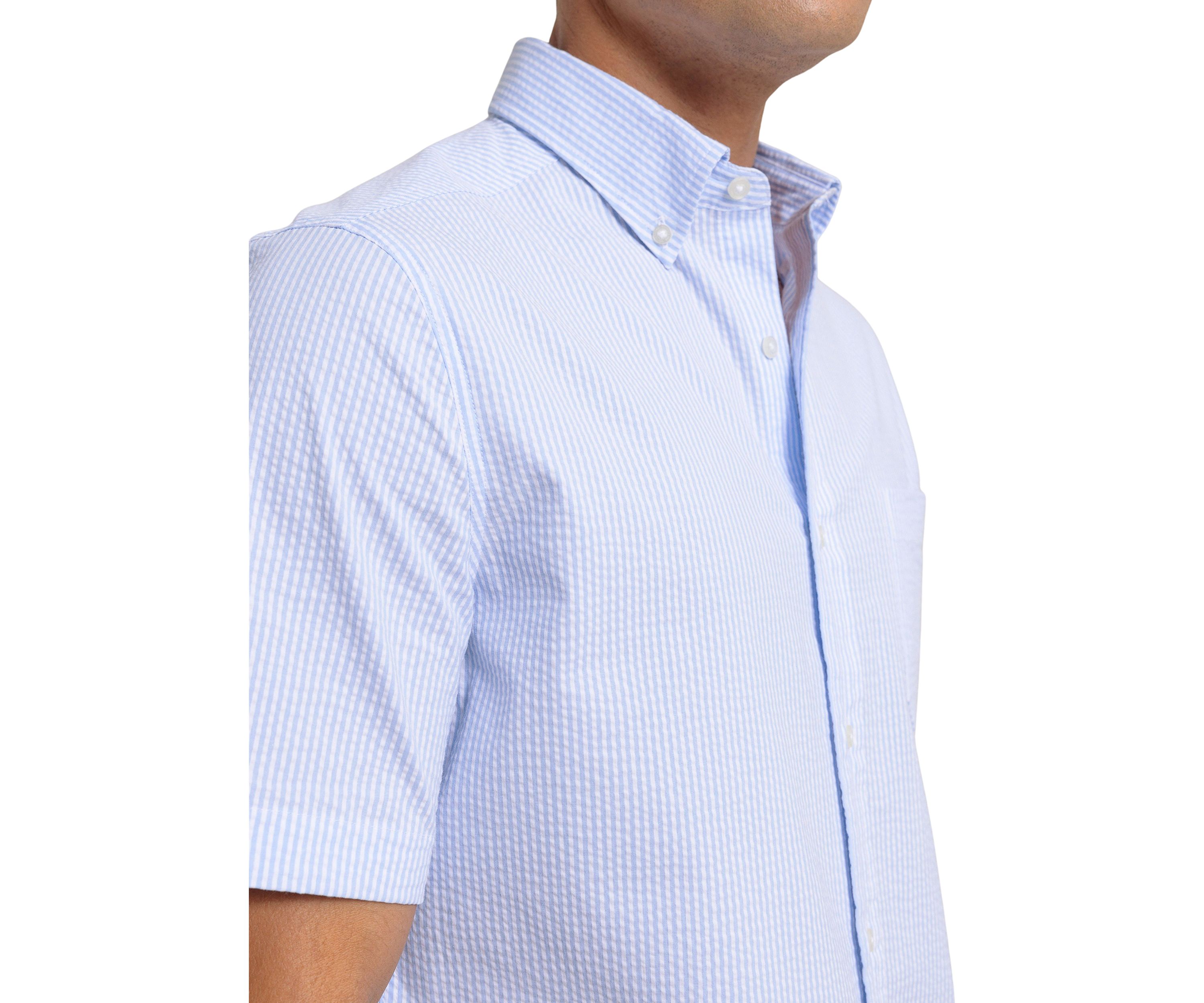 Folly Field Stripe Seersucker Shirt