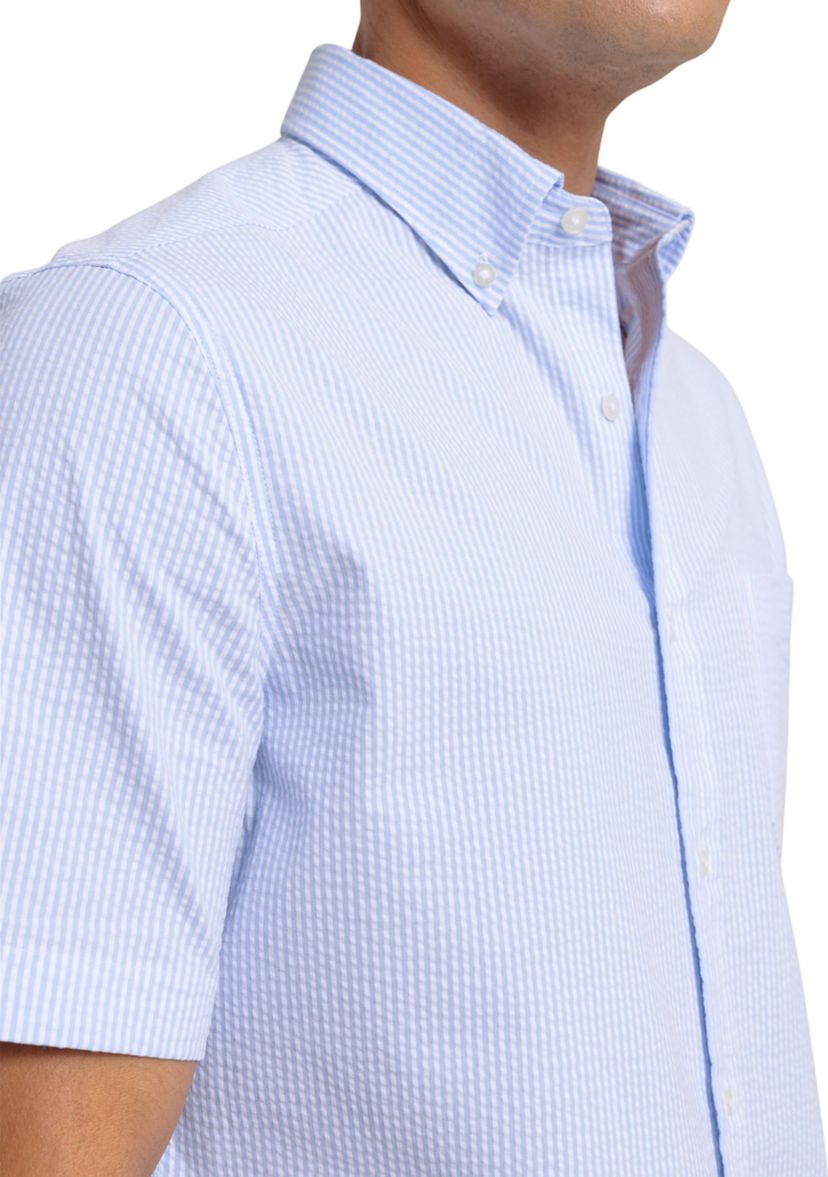 Folly Field Stripe Seersucker Shirt