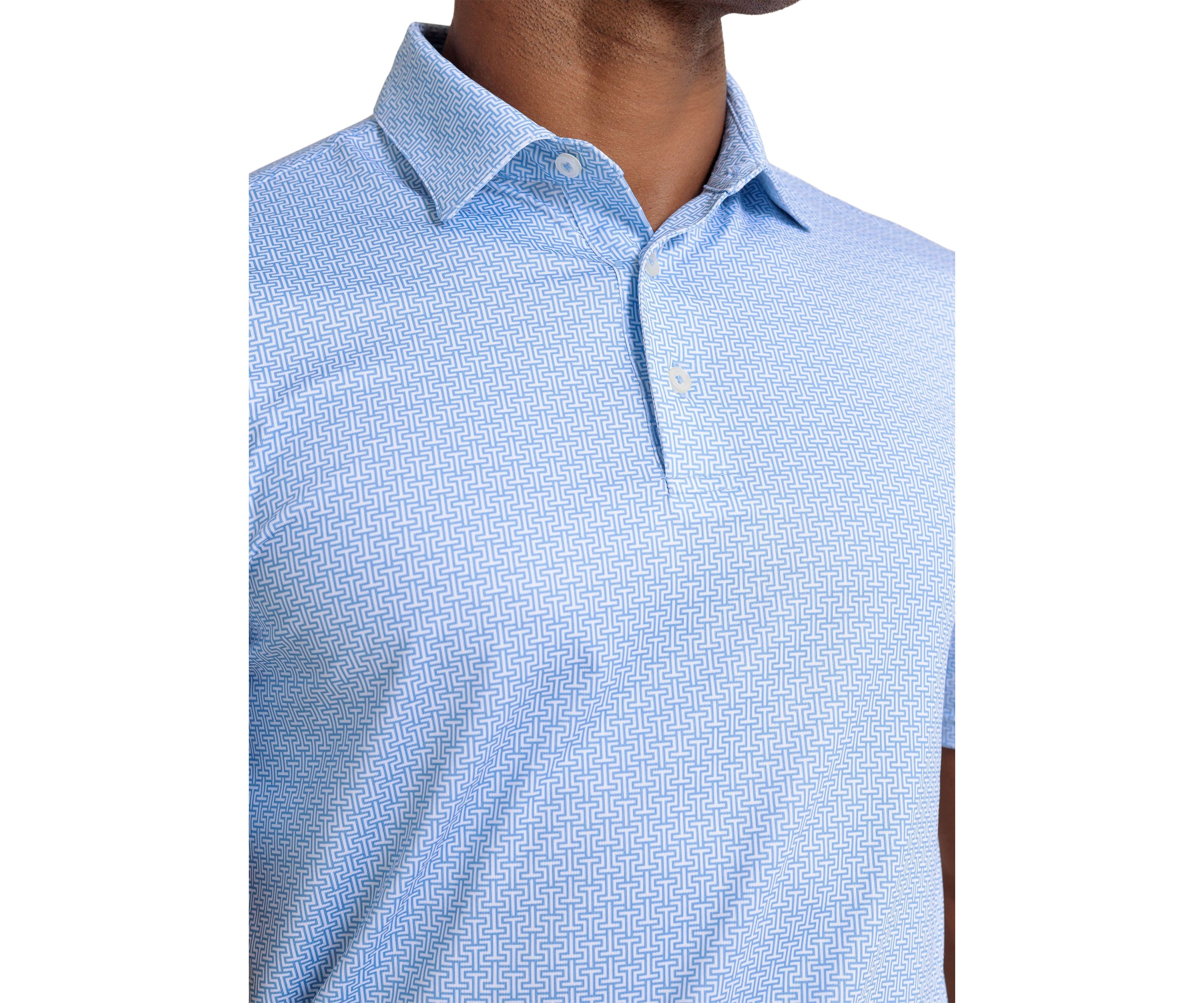 Mens Driver Printed Polo Shirt