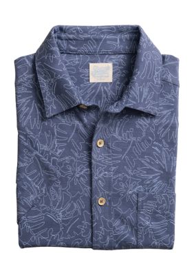 Southern Tide Men's Beachcast Floral Fusion Knit Shirt, 2XL