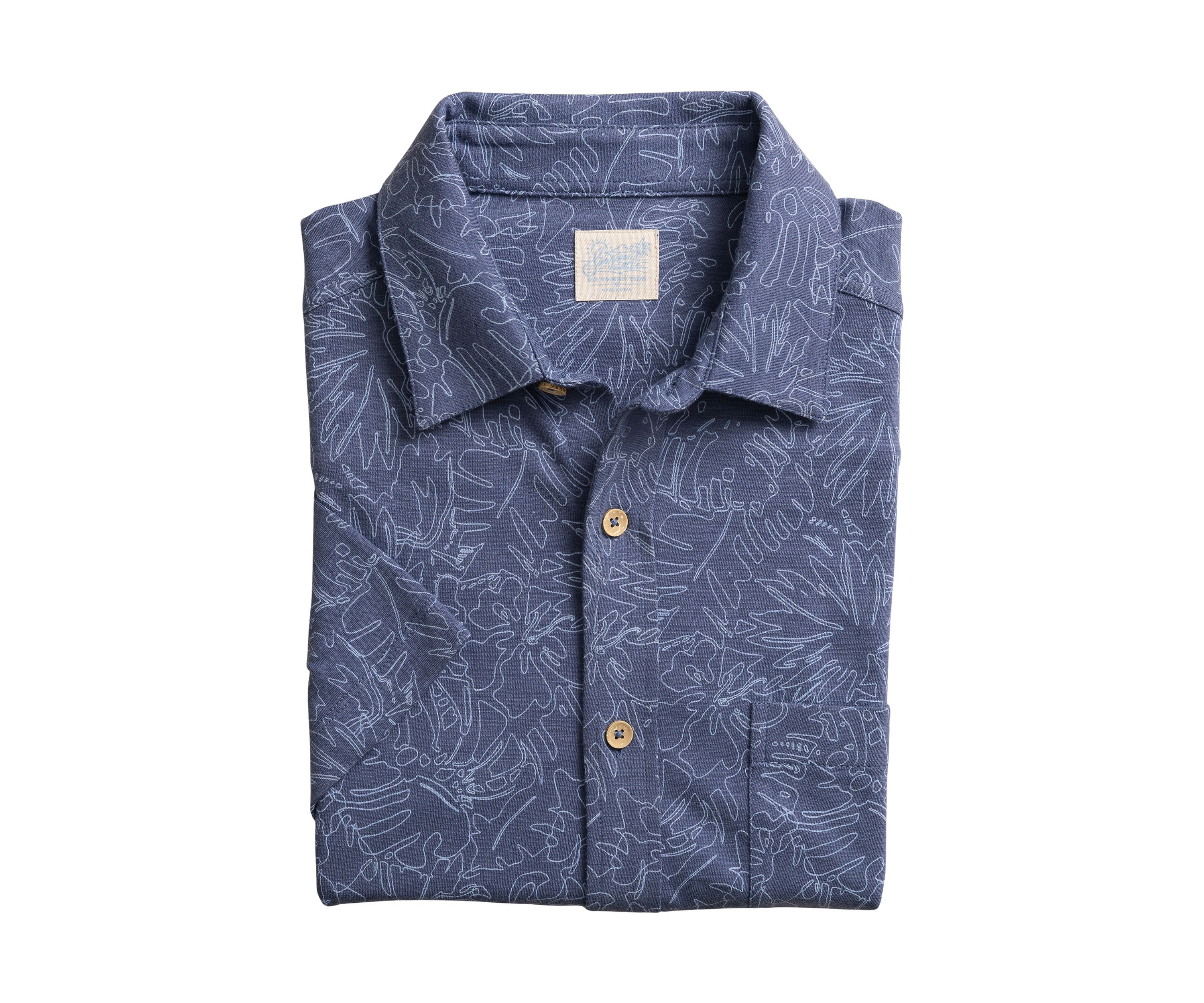 Beachcast Floral Fusion Knit Shirt