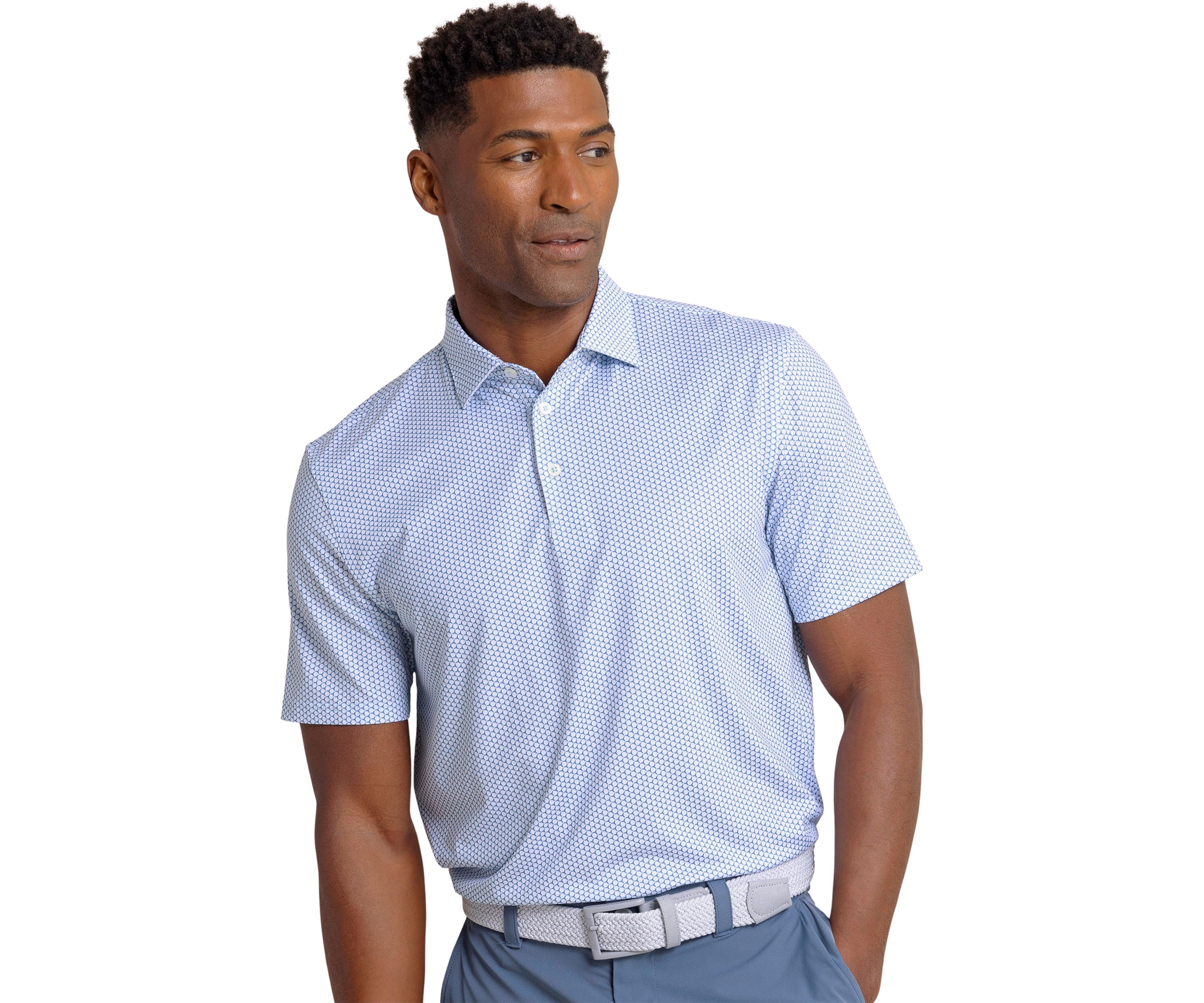 Driver On the Ball Printed Polo Shirt 