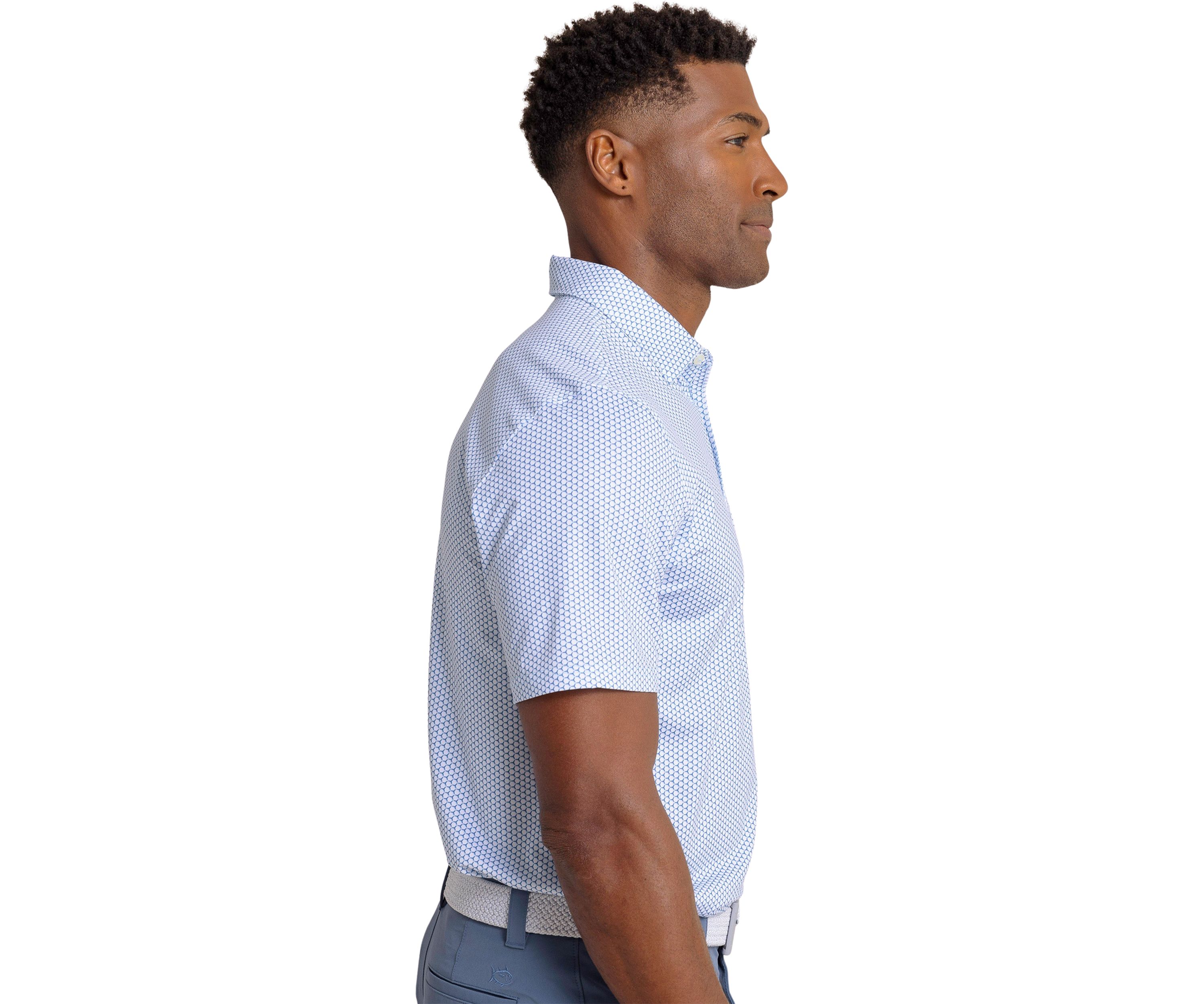 Driver On the Ball Printed Polo Shirt 
