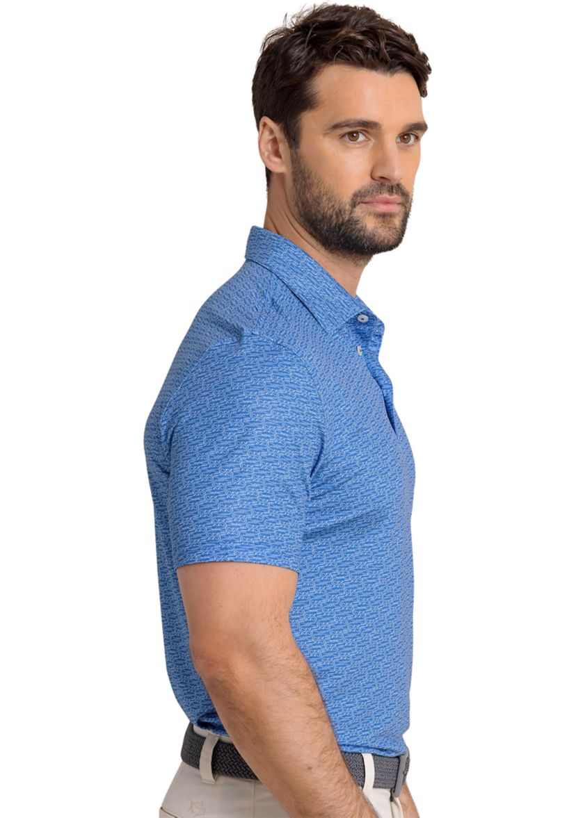 Driver Make it Snappy Printed Polo Shirt 