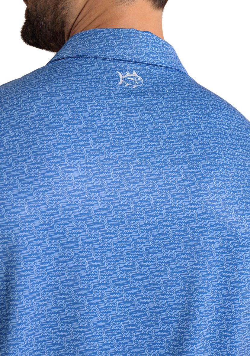 Driver Make it Snappy Printed Polo Shirt 