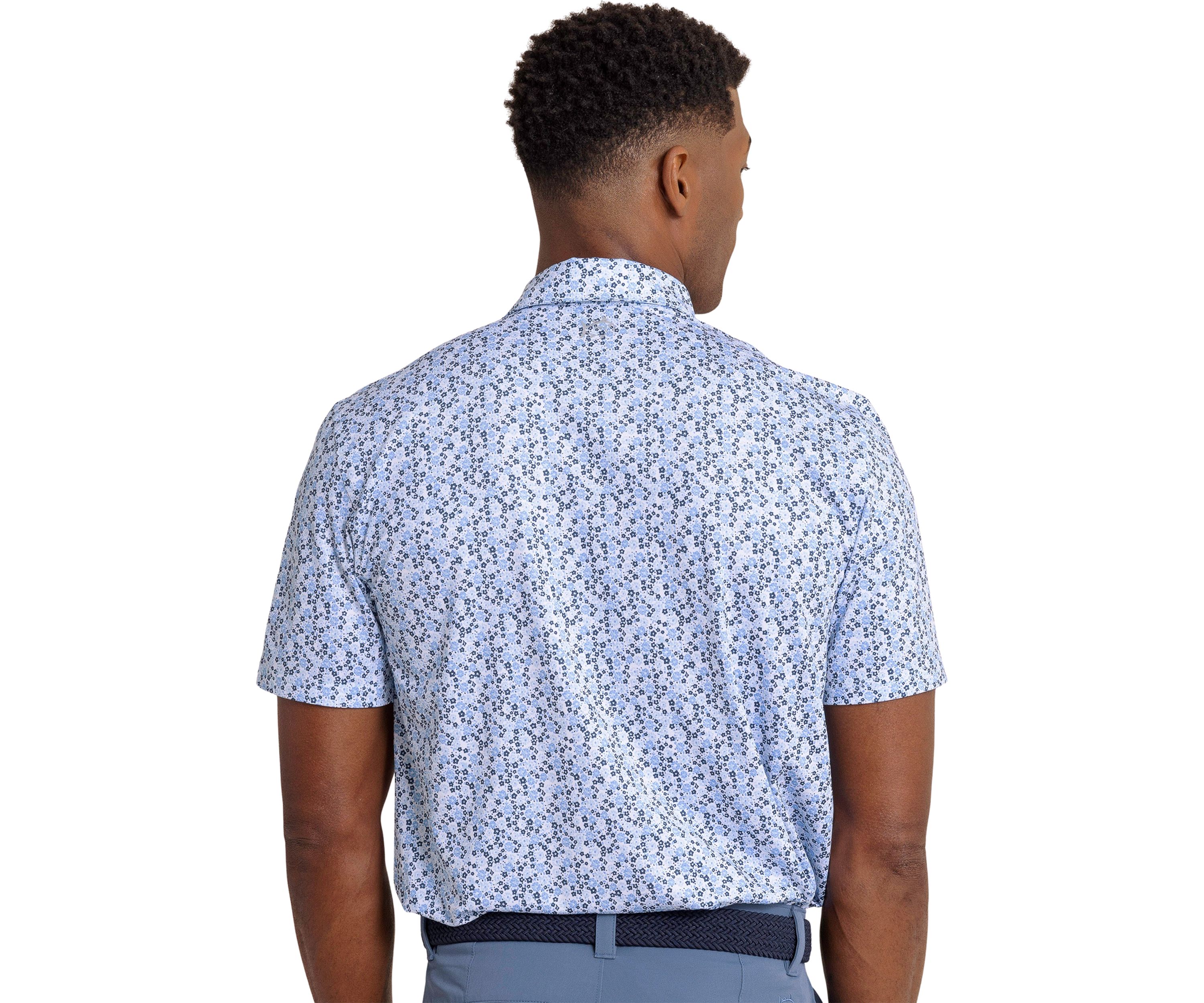 Driver Petal Party Printed Polo Shirt